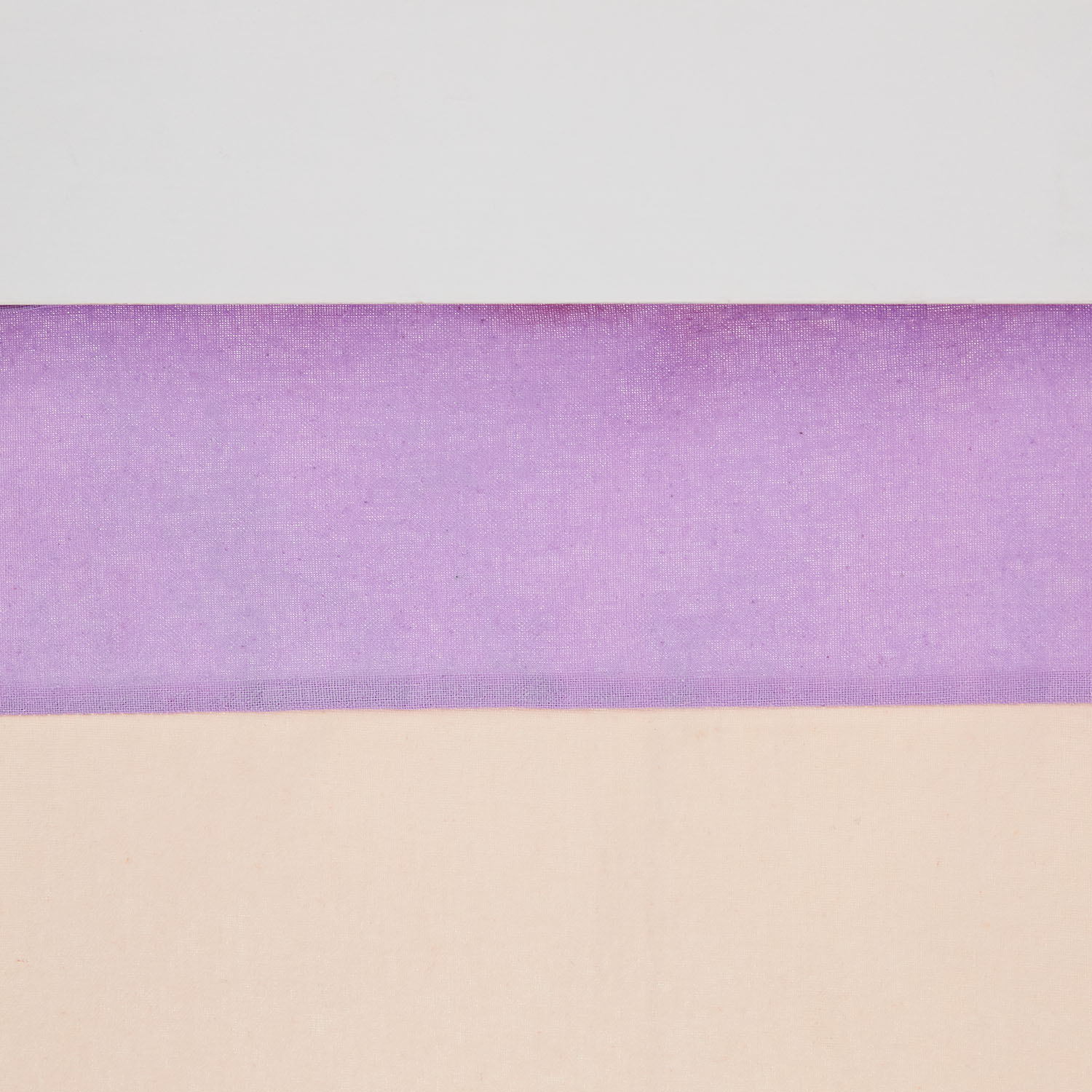 Loft Bed for Kids 90x200 cm White with Curtain in Lilac Beige | with Slatted Frame