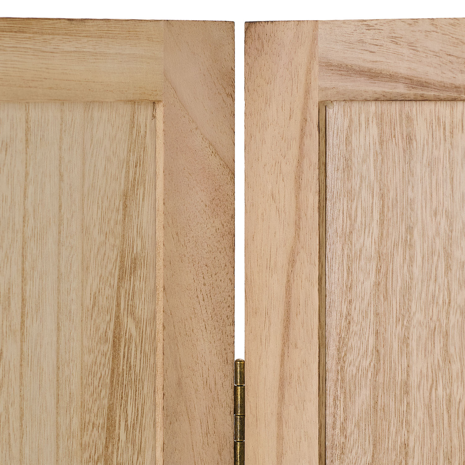 Paravent Natural Design | 3-panel | Wood | Decorative Room Divider | Partition Privacy Screen