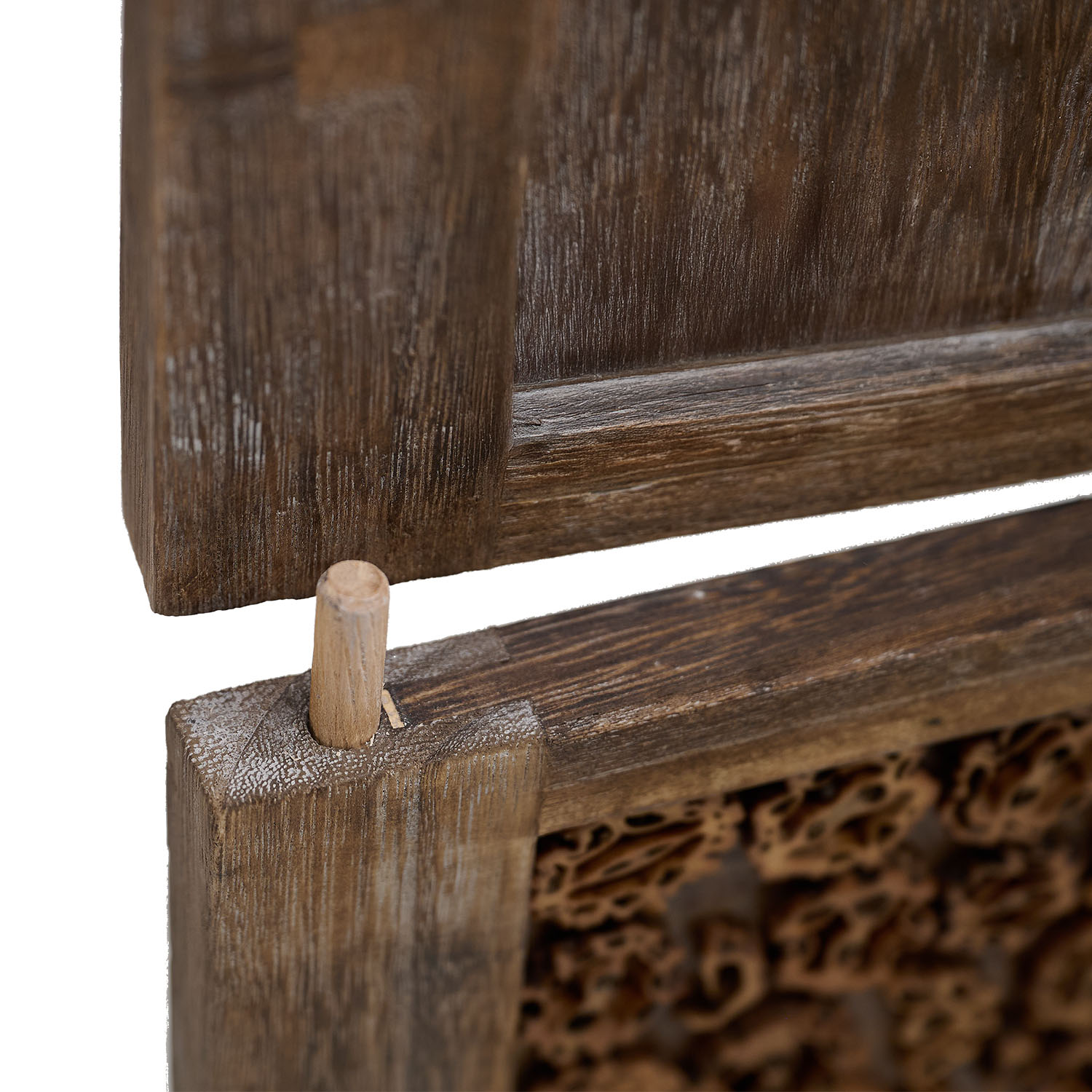 Paravent Brown Decorations | 3-panel | Wood | Room Divider Partition Privacy Screen