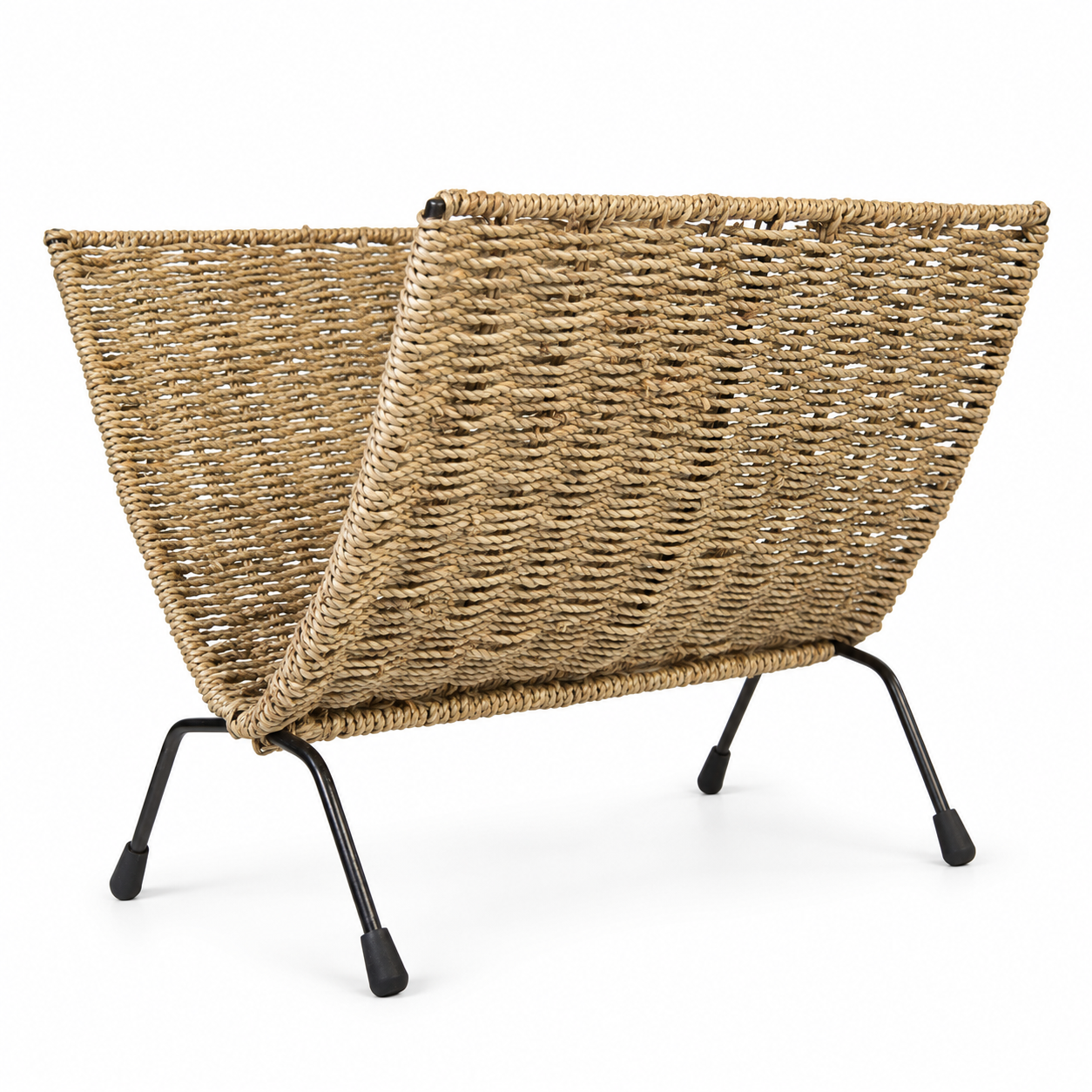 Newspaper stand magazine Holder Sea Grass