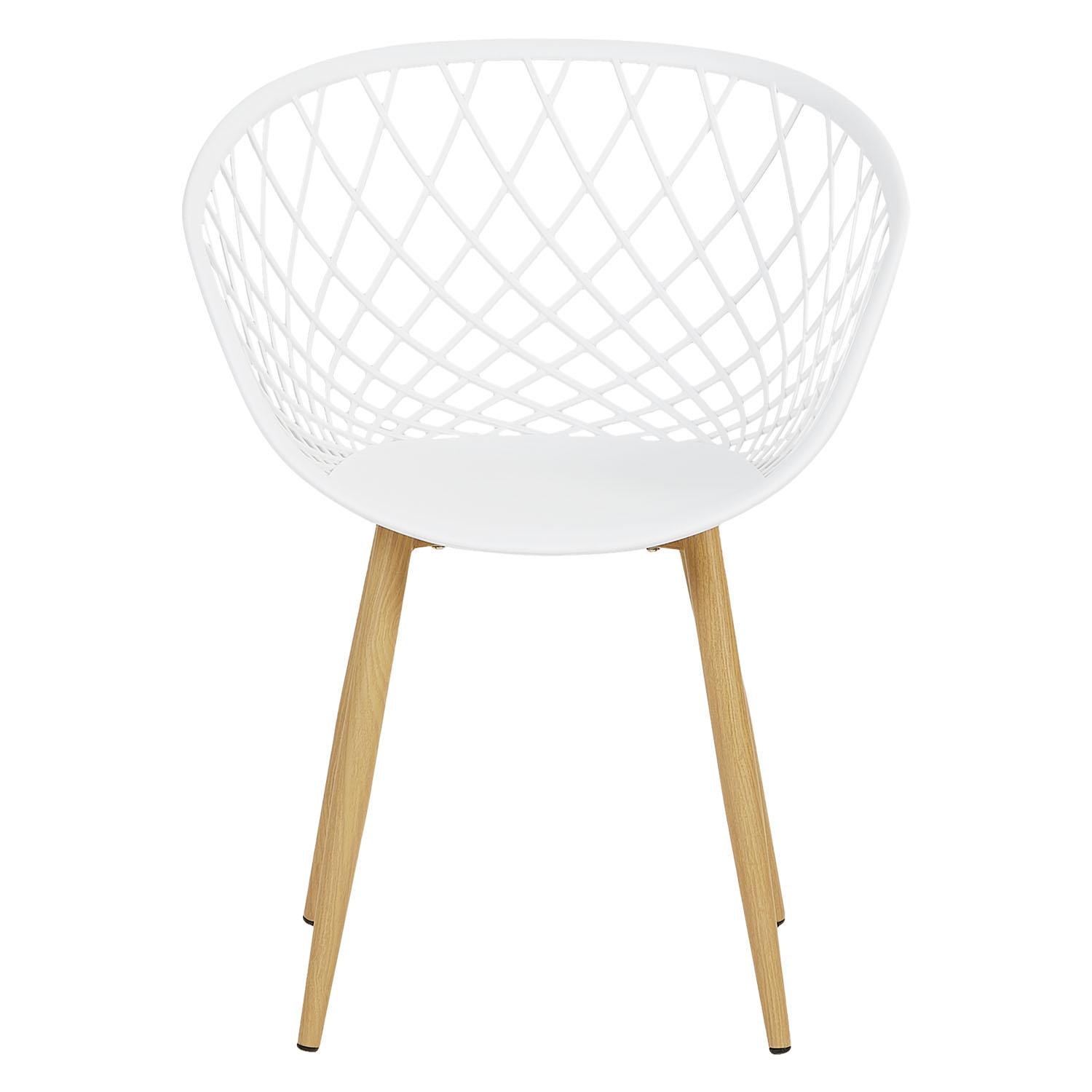 Set of 6 Garden chair with armrests Camping chairs White Garden armchairs Outdoor chairs Plastic Egg chair Indoor chairs Kitchen chairs