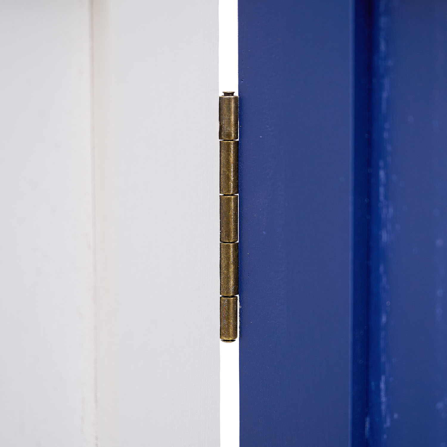 Paravent Red White Black Maritime Motifs | 3-panel | Wood | Room Divider Partition Privacy Screen