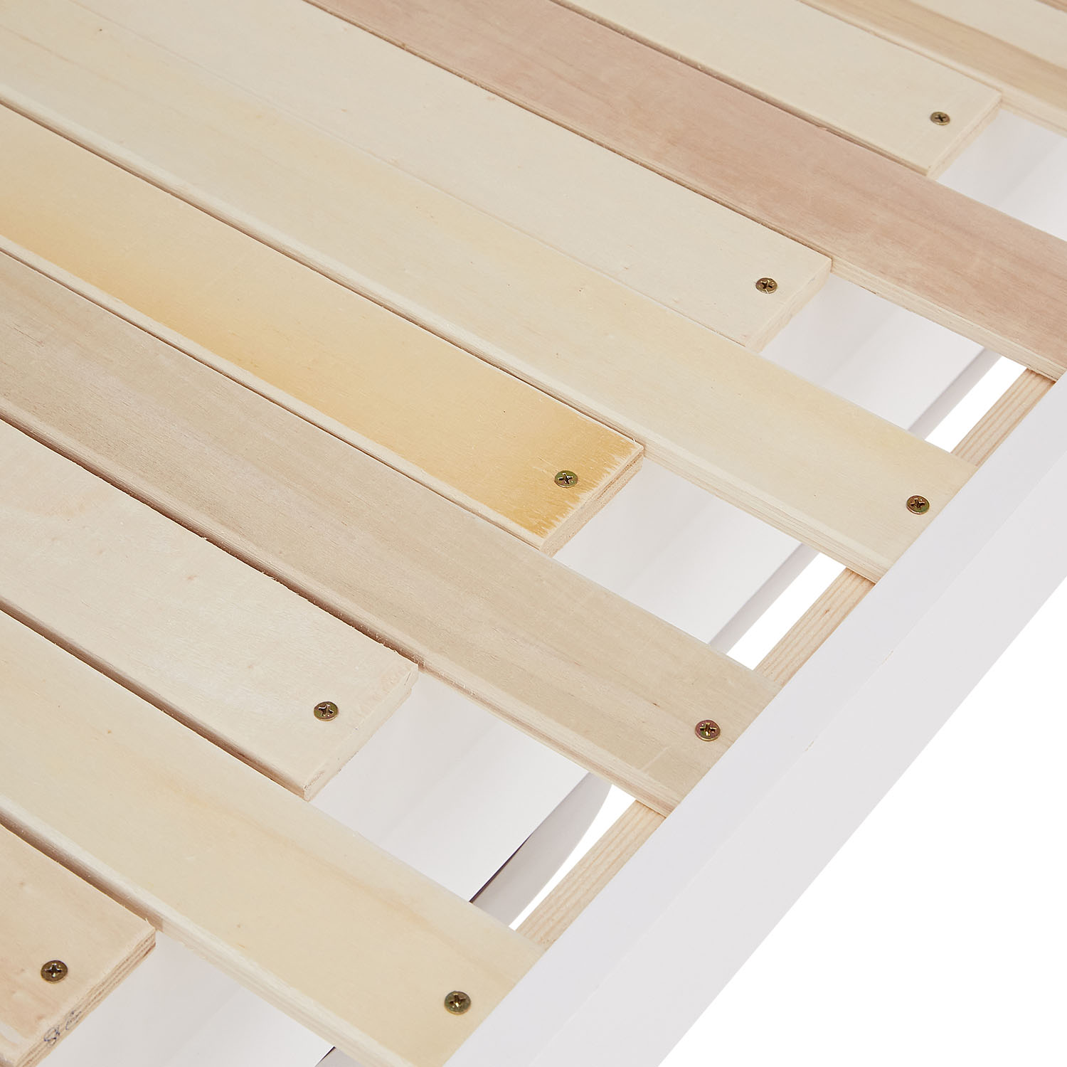 Guest bed Wooden bed 90x200 cm White Storage space Daybed Pull-out bed Youth bed Pull-out bed Bed with bed box Mattress