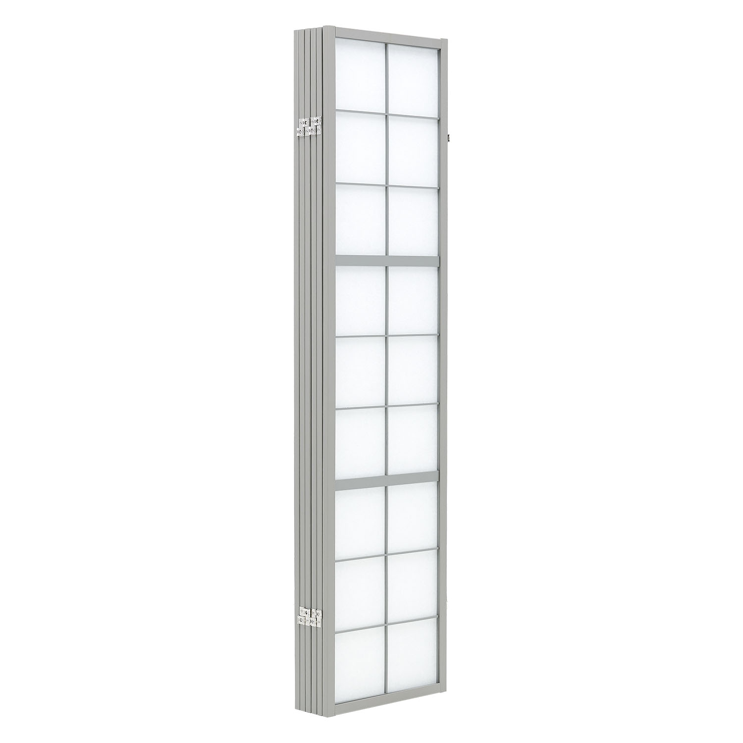 Paravent Grey Shoji | 6-panel | Wood | Room Divider | Partition Privacy Screen