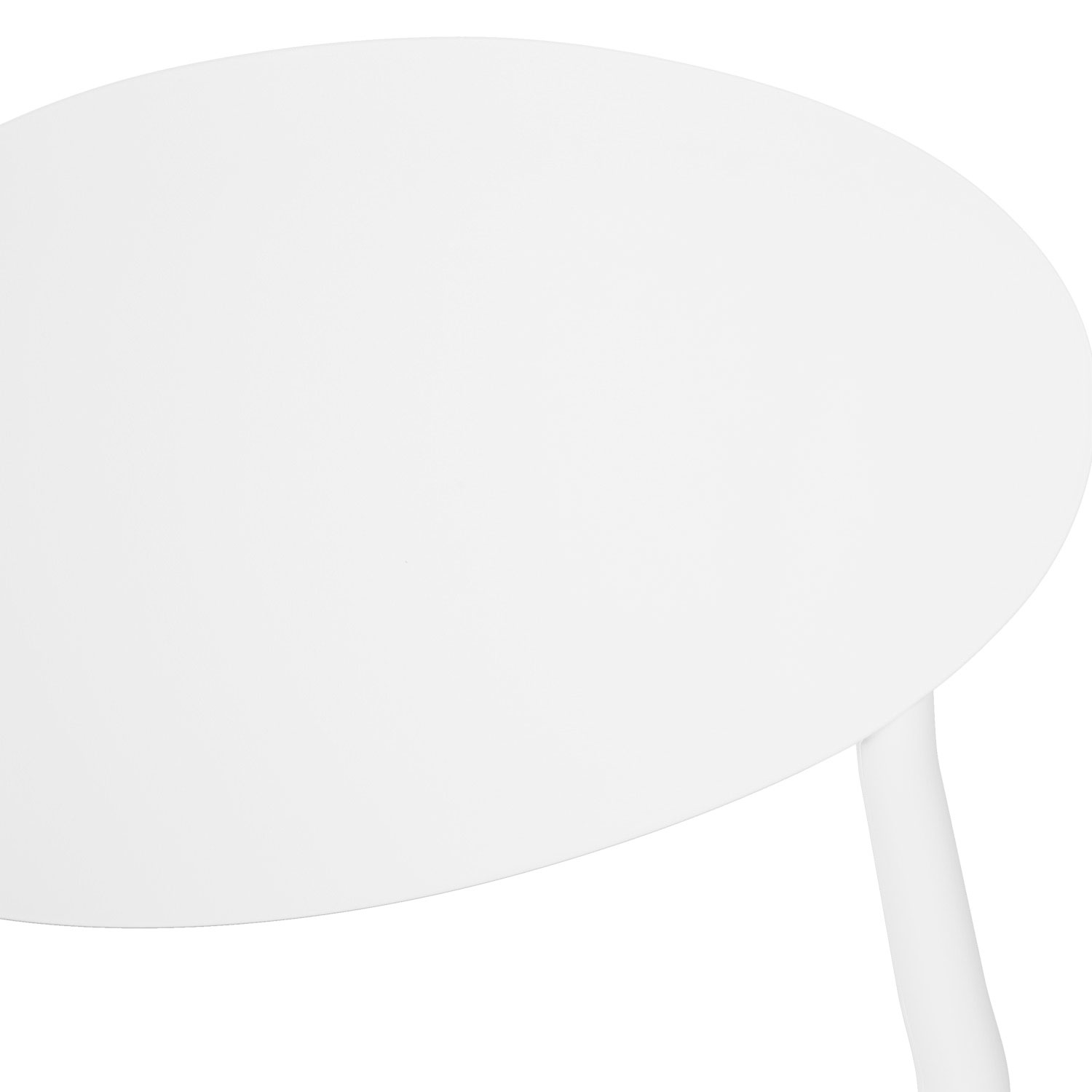 Garden chair Set of 4 Camping chairs White Outdoor chairs Plastic Stacking chairs Kitchen chairs