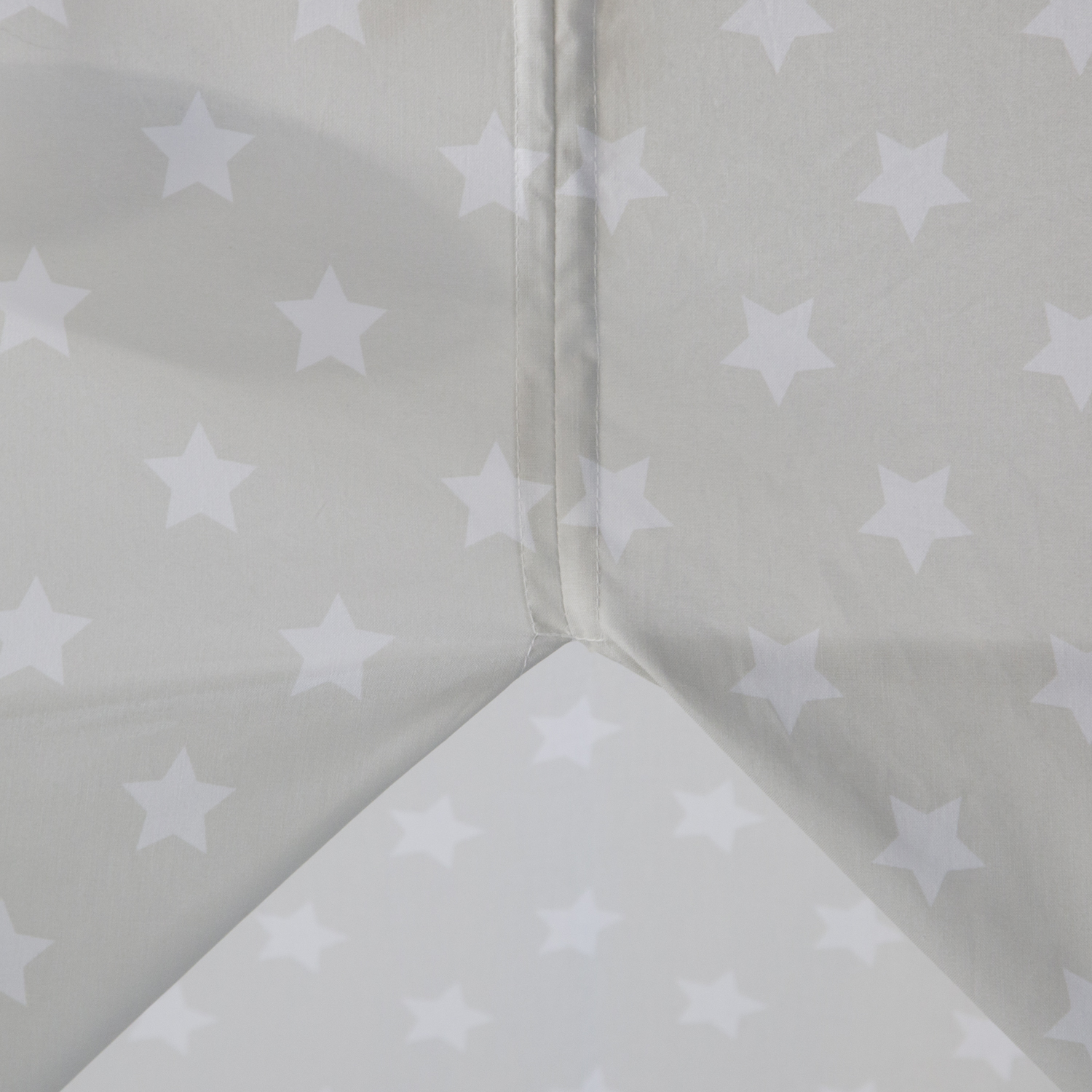 Children's Bed 90x200 cm Gray Gray Fabric | Tent Bed | Single Bed | with Slatted Frame | Wood