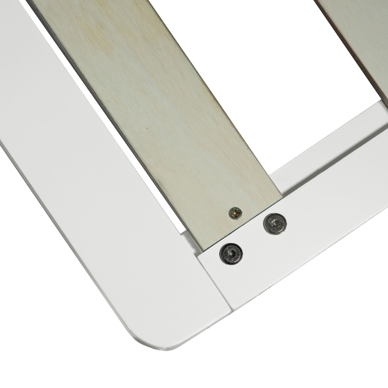 Family Bed 270x200 cm White | Maxi Pallet Bed XXL | with Slatted Frame | Wood | Also Separable Family bed wooden bed 270x200 cm Natural White Grey pallet bed Solid Frame Futon bed