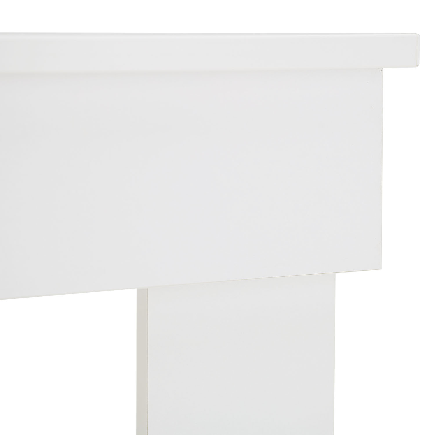 Modern Dining Table Kitchen Table Wooden Table 80x80 cm White 4 Seater Living Room