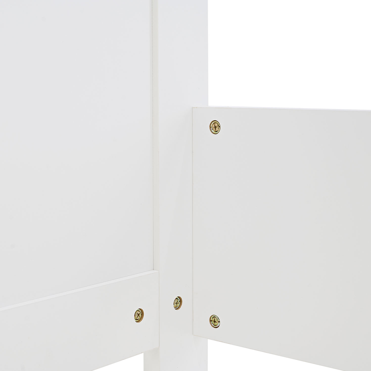 Comfort Bed 90x200 cm White | Senior Bed Height Adjustable | Single Bed | Wood | without Slatted Frame