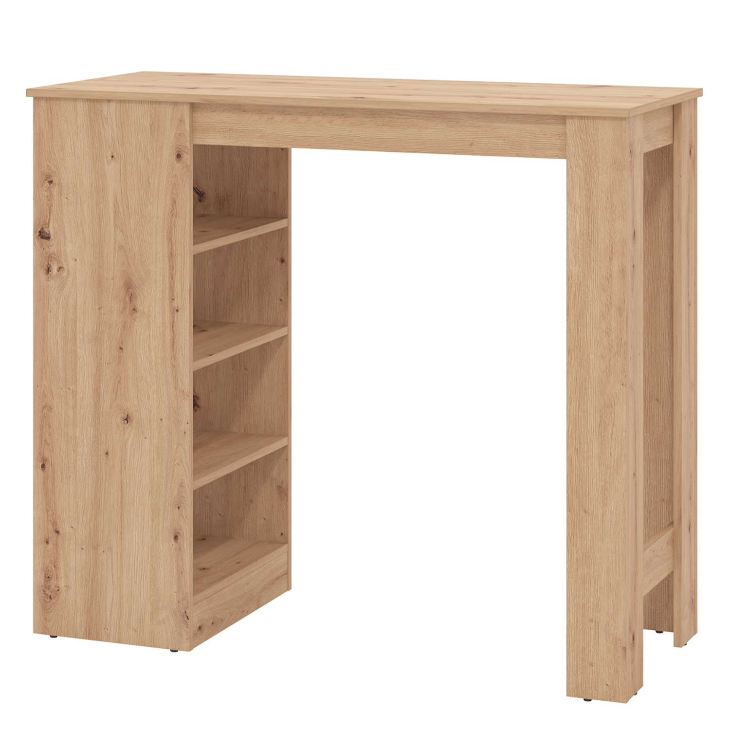 Bar table 120x50 cm Bartop table Wood Oak Kitchen Table Breakfast bar table High table Pub table Dining table