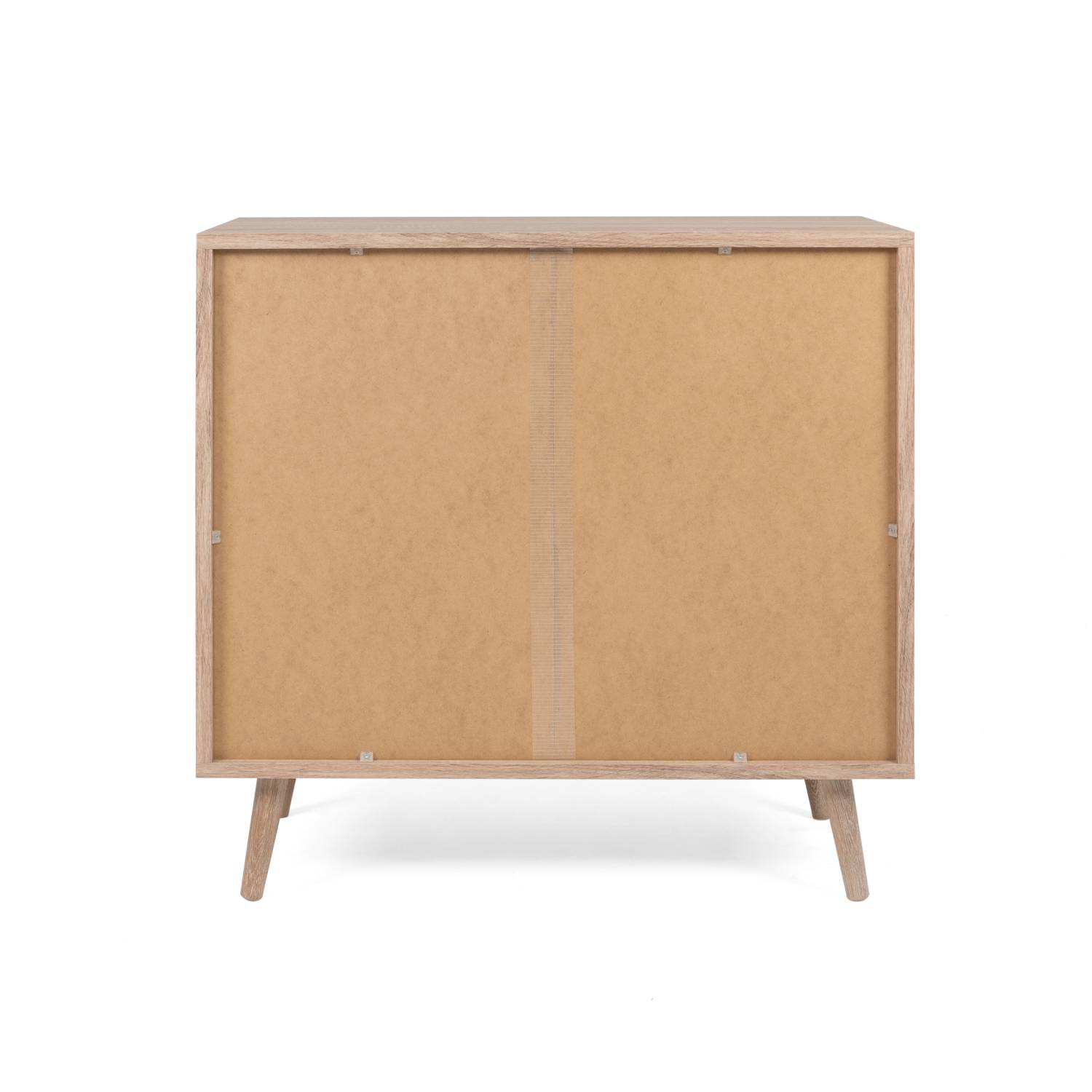 Sideboard Cabinet Wood Brown Rafia Living Room Bed Room Furniture with Drawers