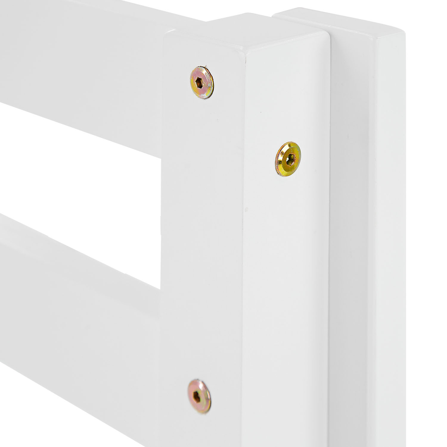 Children's Loft Bed 90x200 cm White Basic | Without Slatted Base