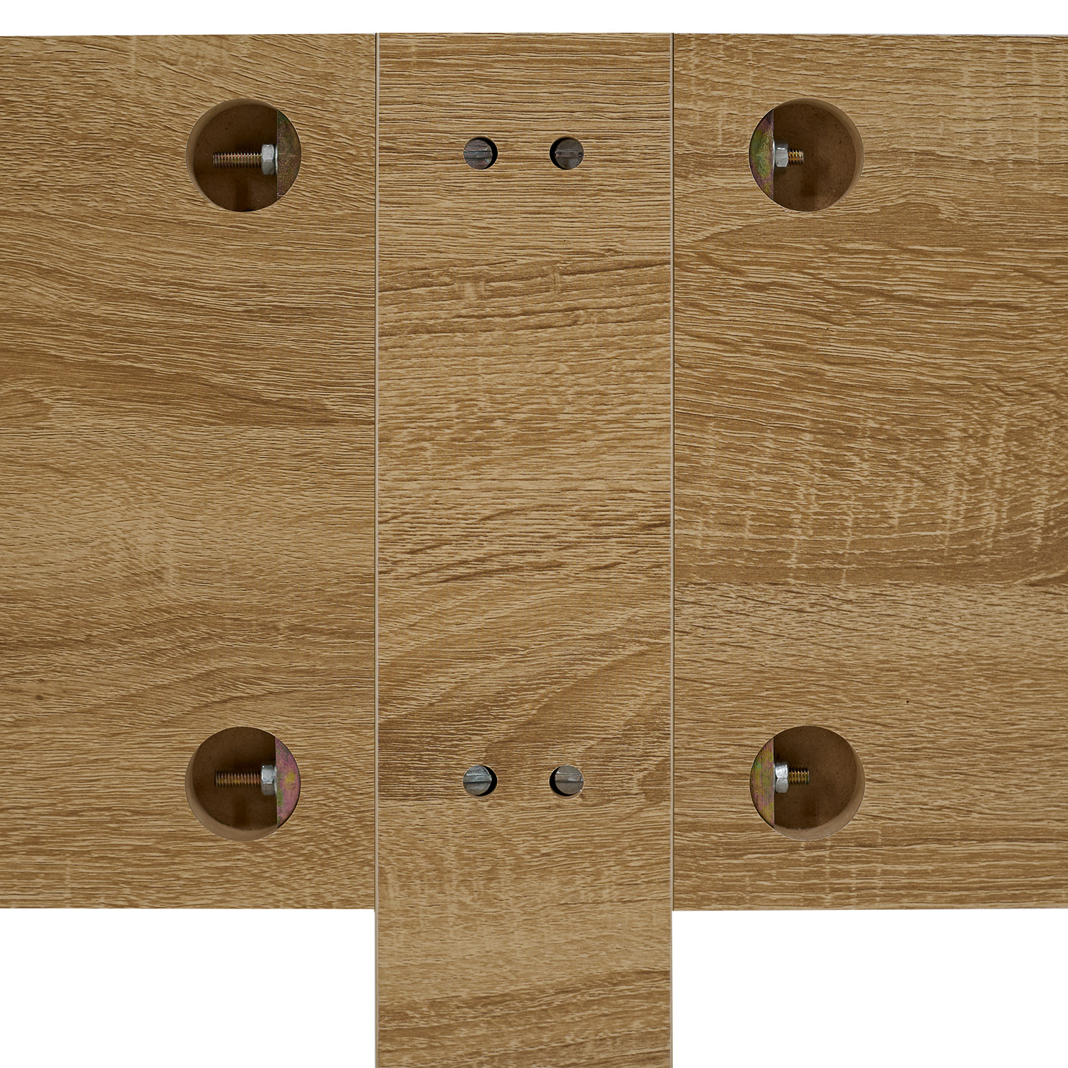 Comfort Bed 90x200 cm Natural | Senior Bed Height Adjustable | Single Bed | Wood | without Slatted Frame