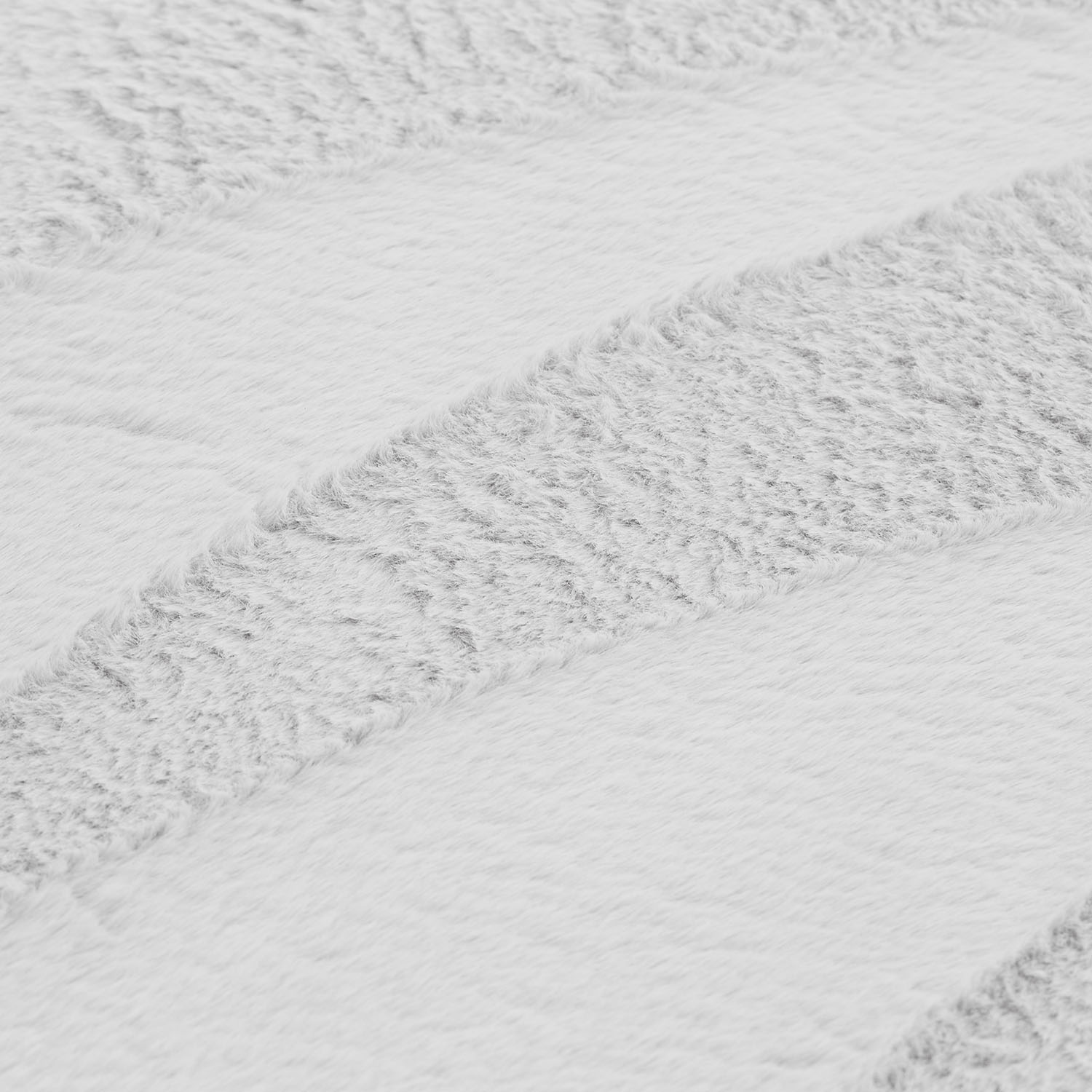 Soft Grey Rug 160x230 cm – Modern Short Pile Living Room Rug – Non Slip Bedroom Carpet – Washable Fluffy Area Rug