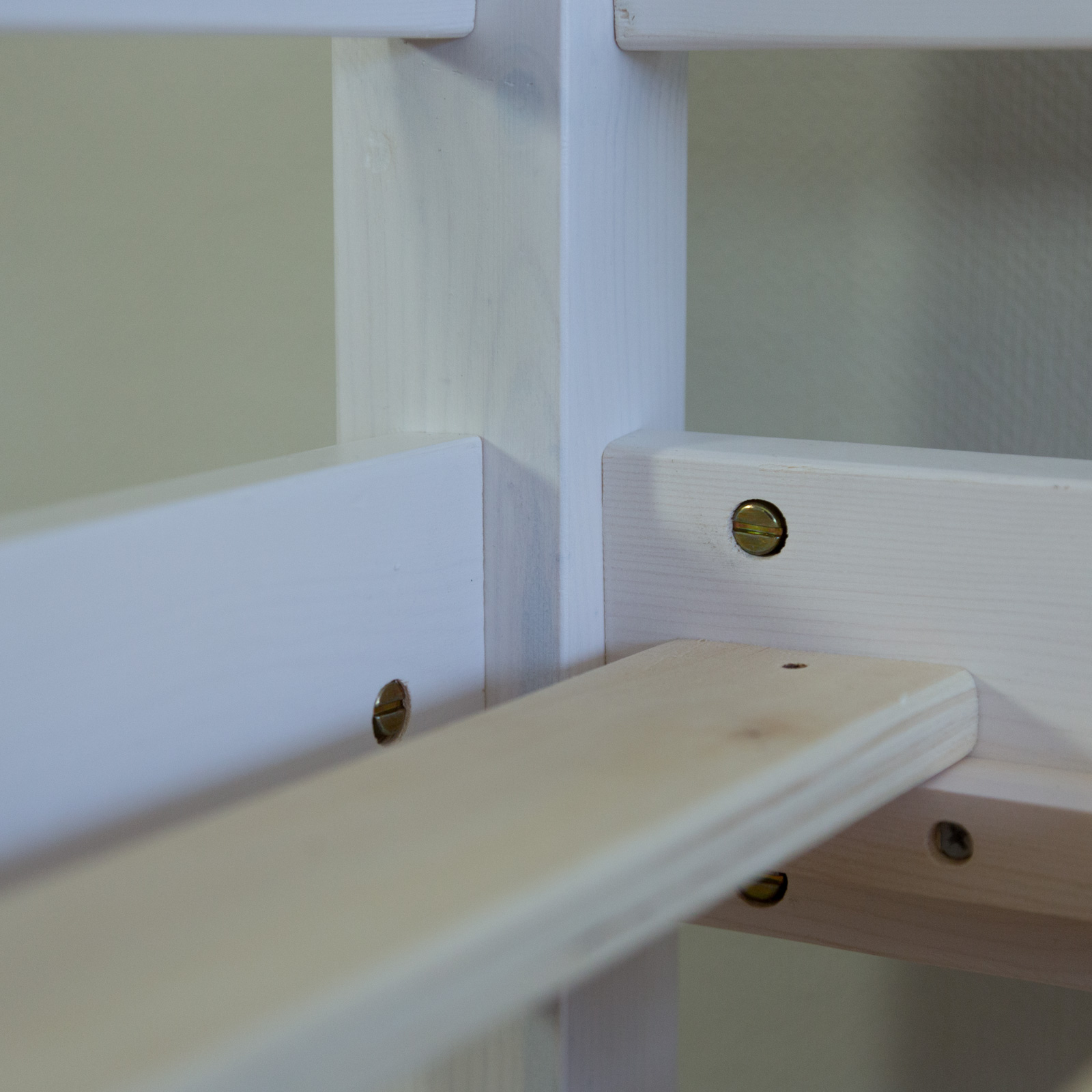 Loftbed 90x200 cm with Mattress Bunk bed Childrens bed Solid Pine Wood Slats Curtain Pink