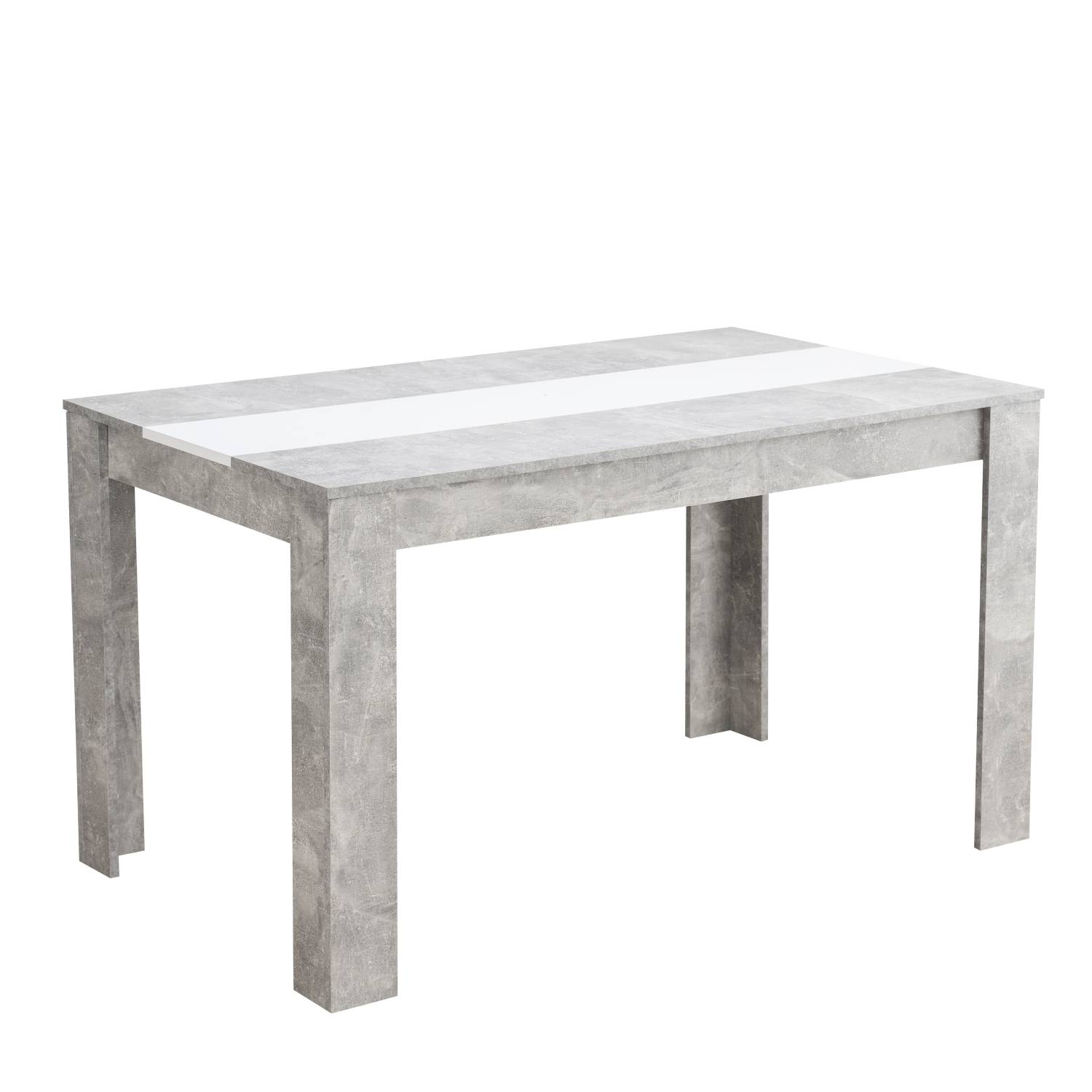 Dining Table Wooden Kitchen Table Several Colours 135x80 cm Wood Solid