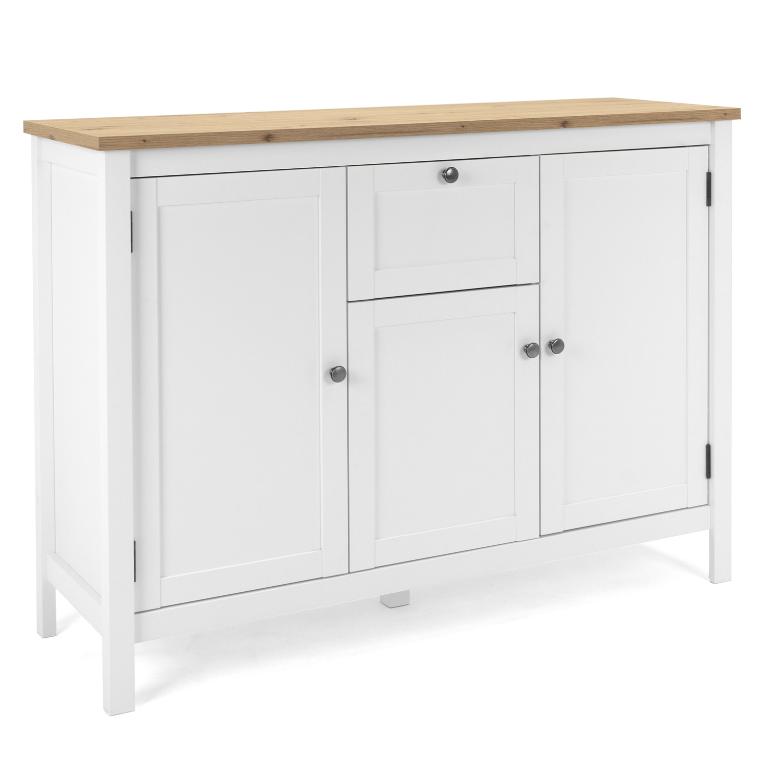 Sideboard chest of drawers living room cupboard wood white nature