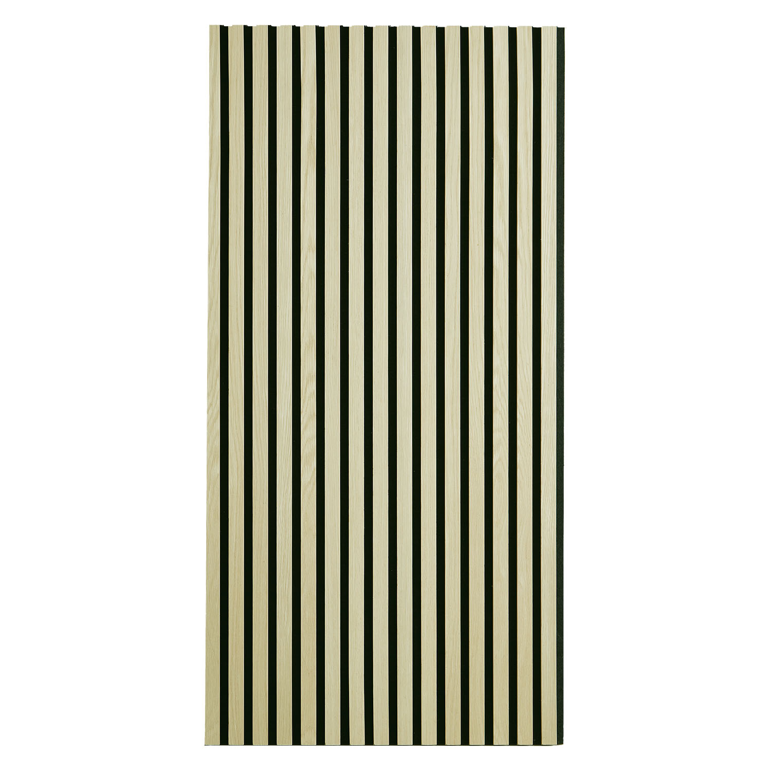 Acoustic Panels Wall Panels 60 x 120 cm Cream | Wood | 4-piece Set | 3D Strips