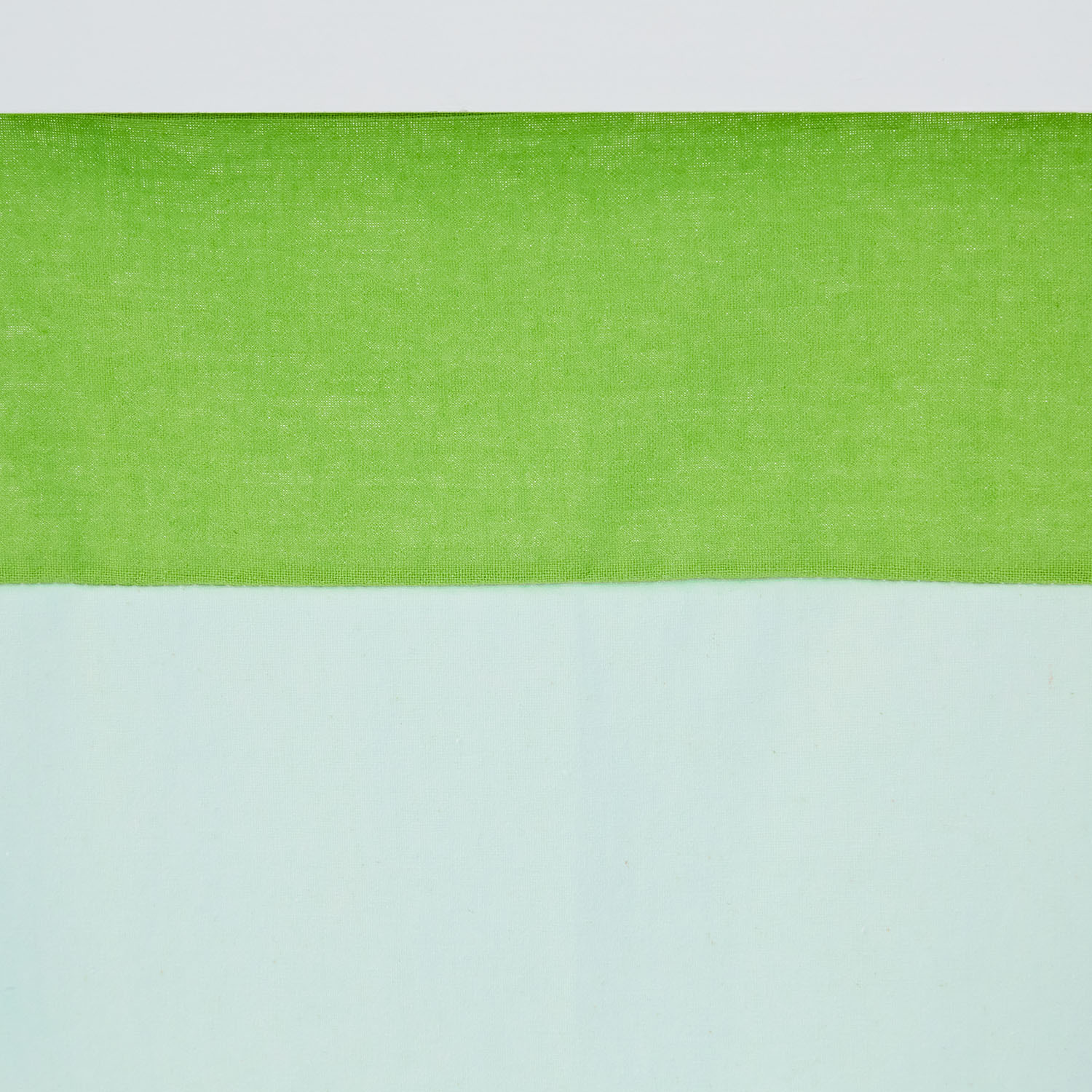 Loft Bed for Kids 90x200 cm White with Curtain in Green | without Slatted Frame