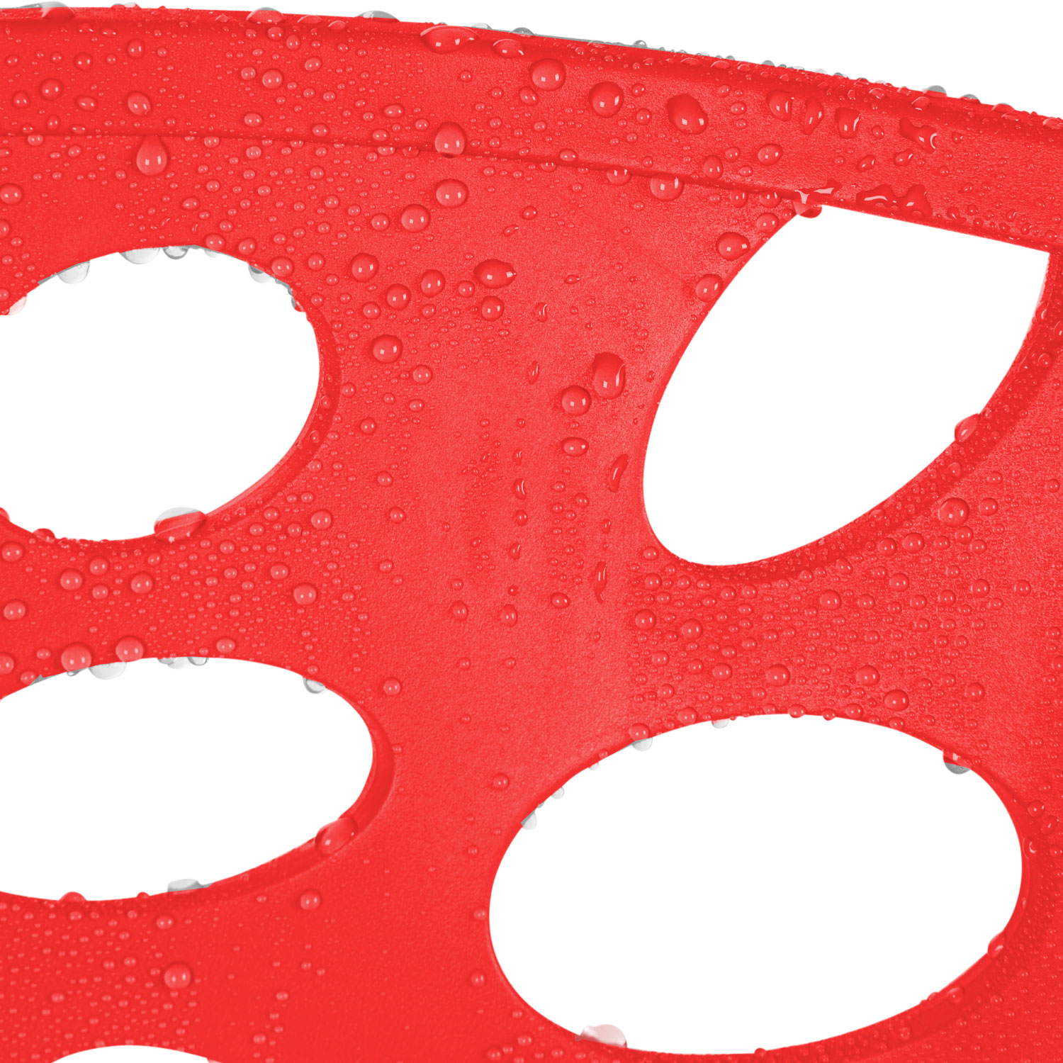 Garden chair Set of 6 Modern Red Camping chairs Outdoor chairs Plastic Stacking chairs Kitchen chairs