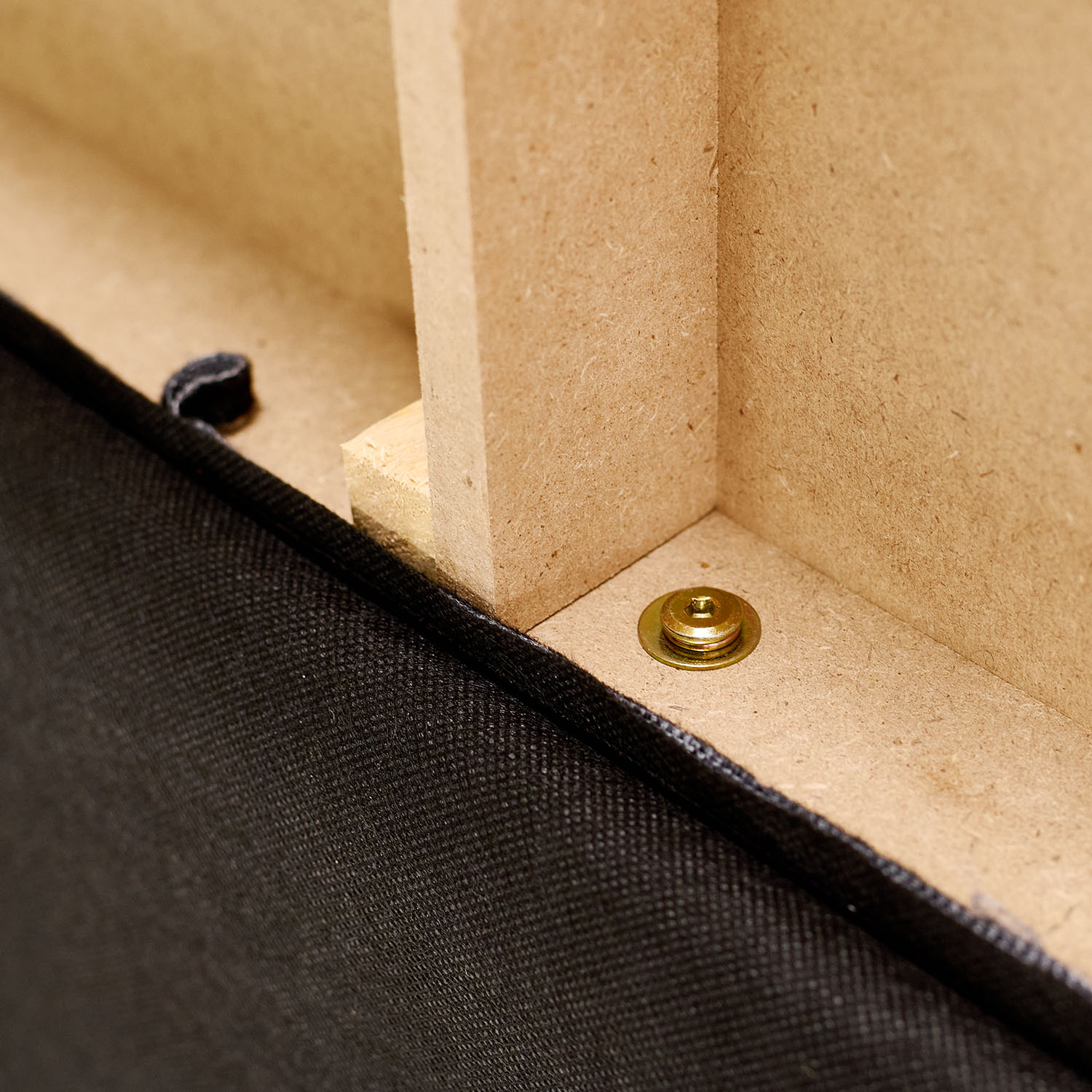 Upholstered bed 140x200 cm grey | with slatted frame | with 2 bed drawers | double fabric bed frame