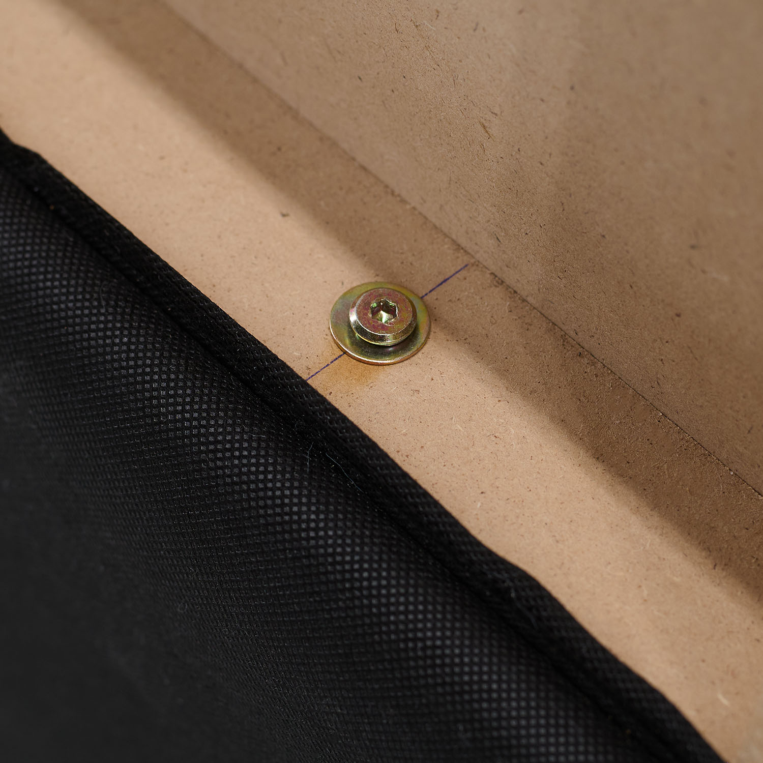 Upholstered bed 120x200 cm beige | with slatted frame | with 2 bed drawers | double fabric bed frame