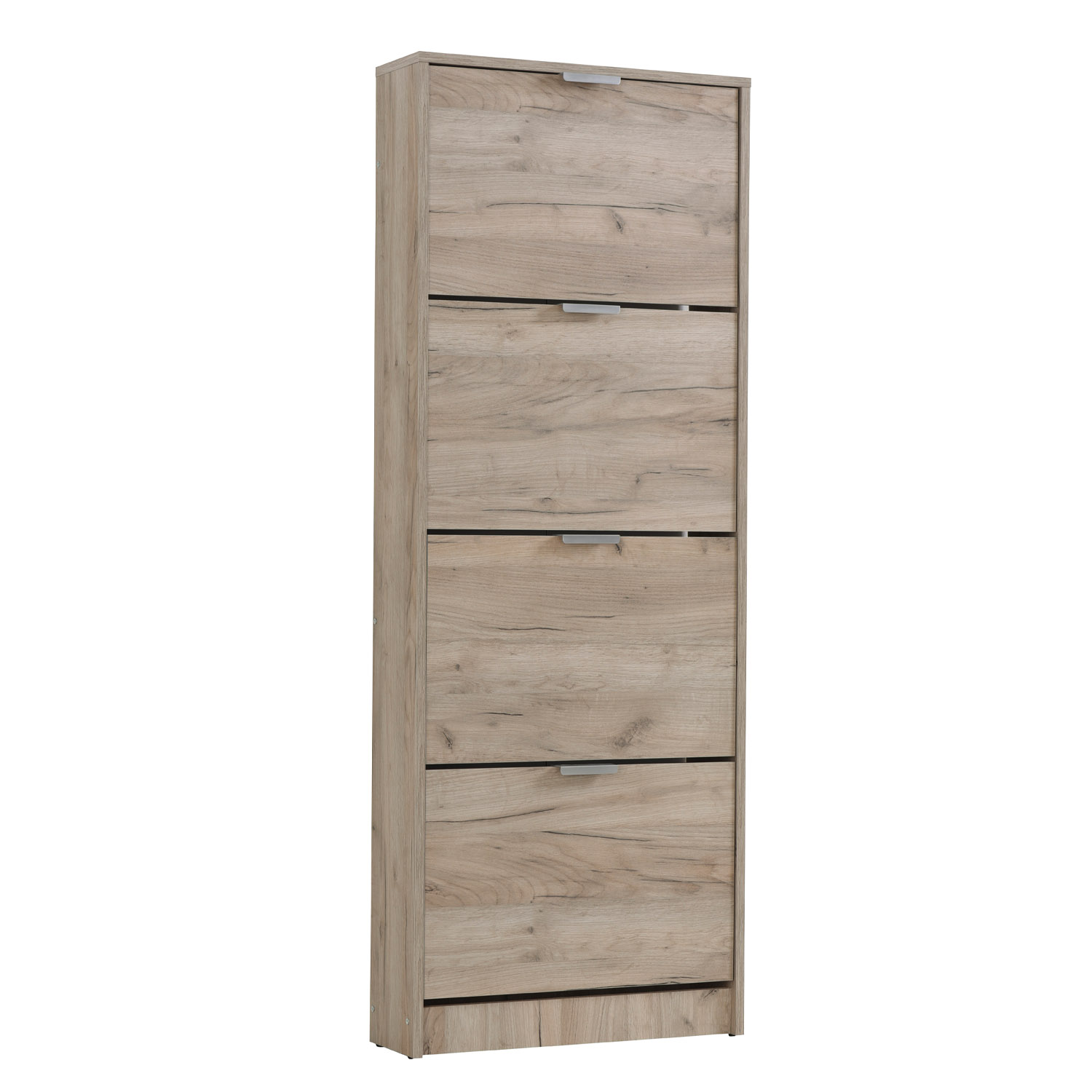 Shoe Cabinet Shoe Rack Shoe Tumbler Narrow Wood Oak Shoe Chest