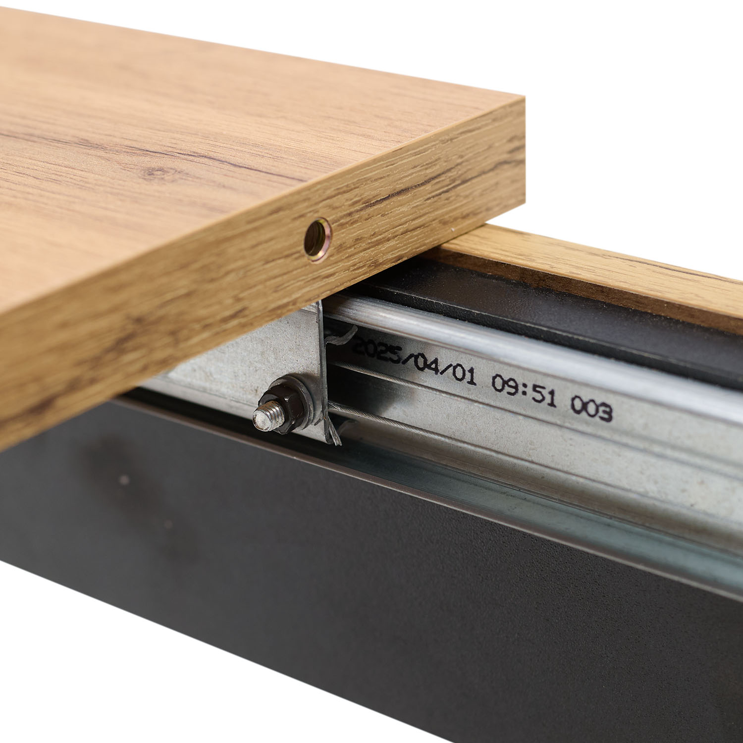 Modern Dining Table Kitchen Table Wooden Table 135x86 cm Wotan Oak 8 Seater Extendable