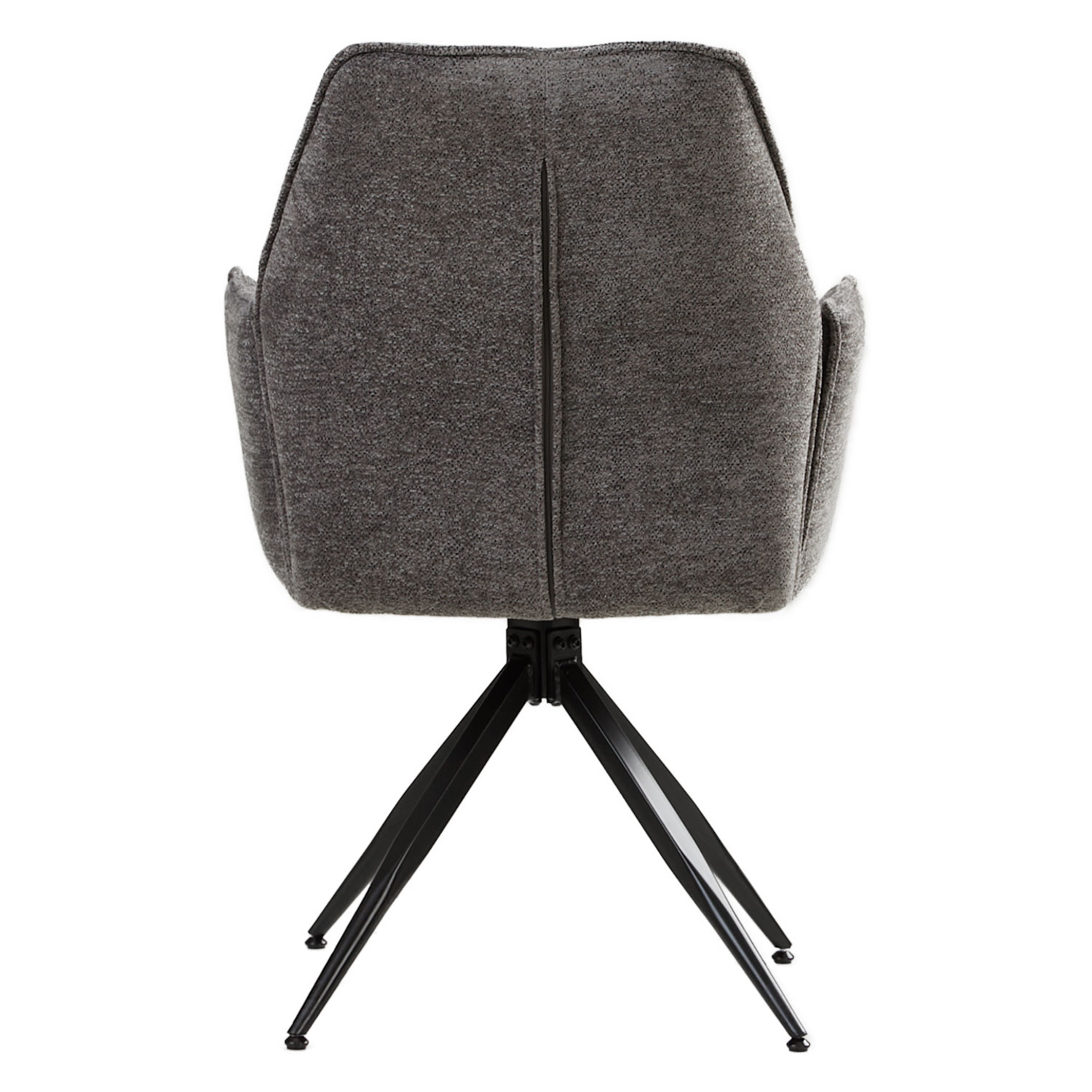 Dining Chair Set of 1, 2, 4 or 6 Modern Egg Chairs Chenille Yarn Grey Armchairs Dining Room Chairs Upholstered Chairs Eames Chairs