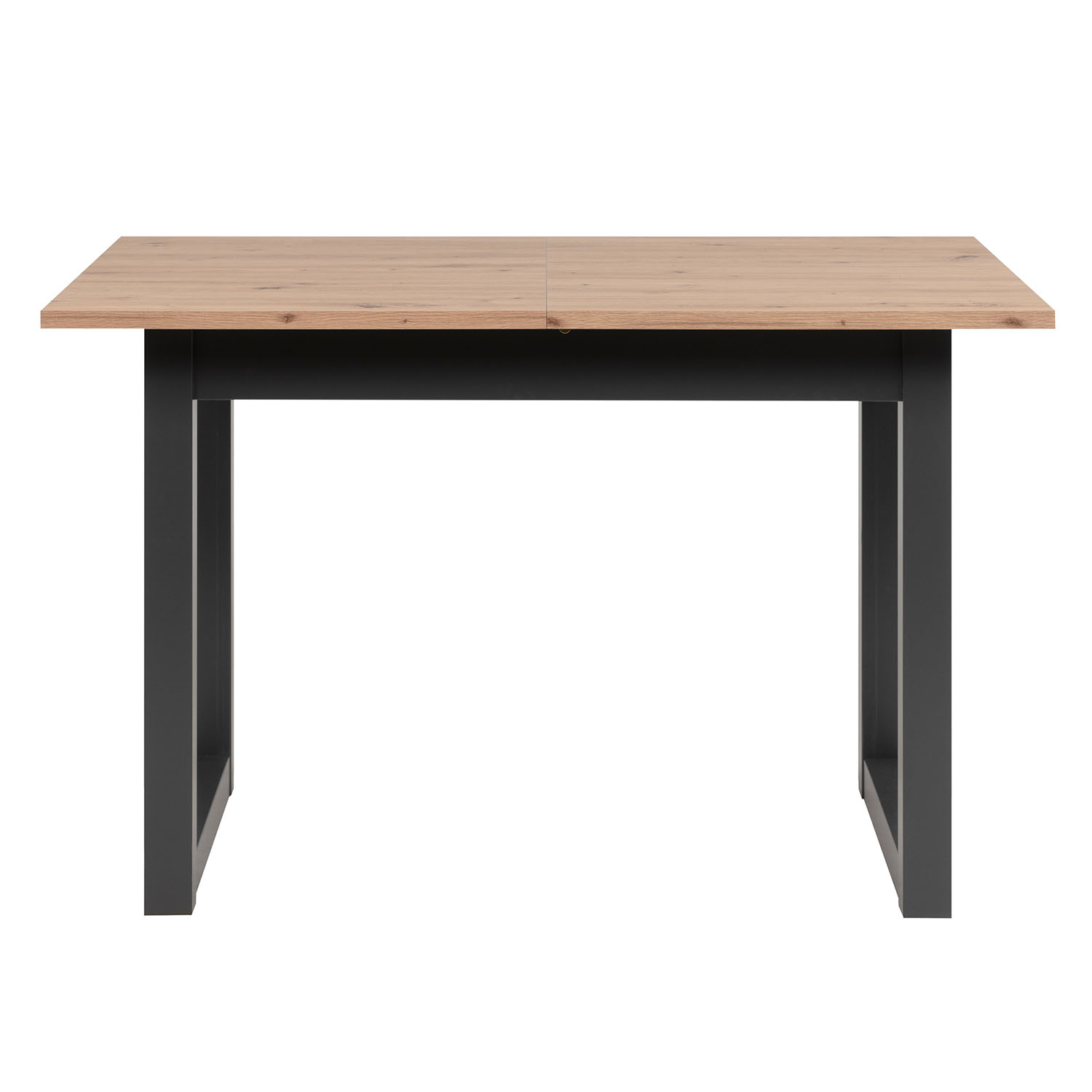 Extendable Dining Table 120x80 cm Kitchen Table Wooden Table Industrial Style Living Room Table