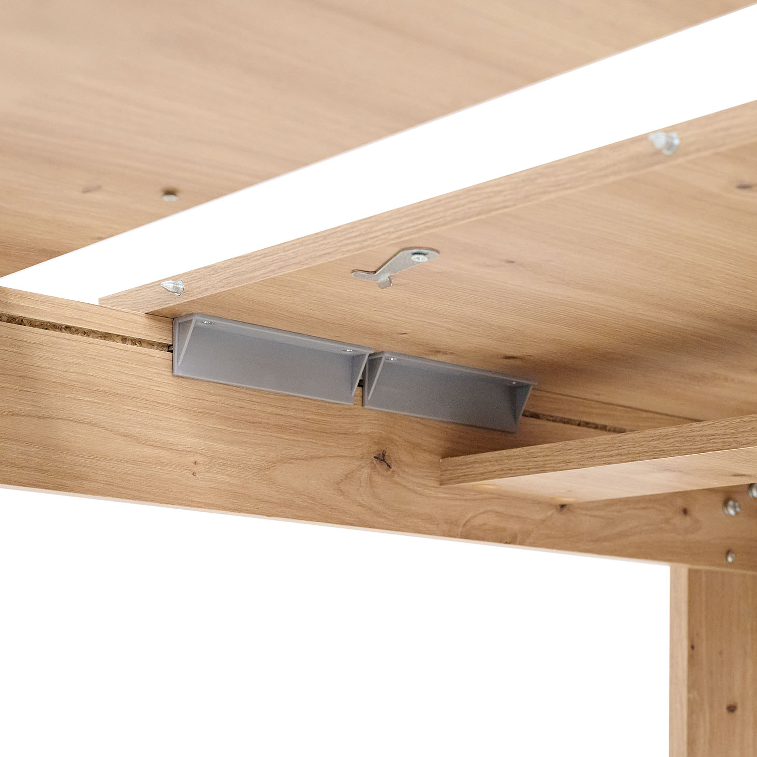 Esstisch ausziehbar 120x80 cm Weiß oder Artisan Eiche Wohnzimmertisch Holz Küchentisch Esszimmertisch Tisch