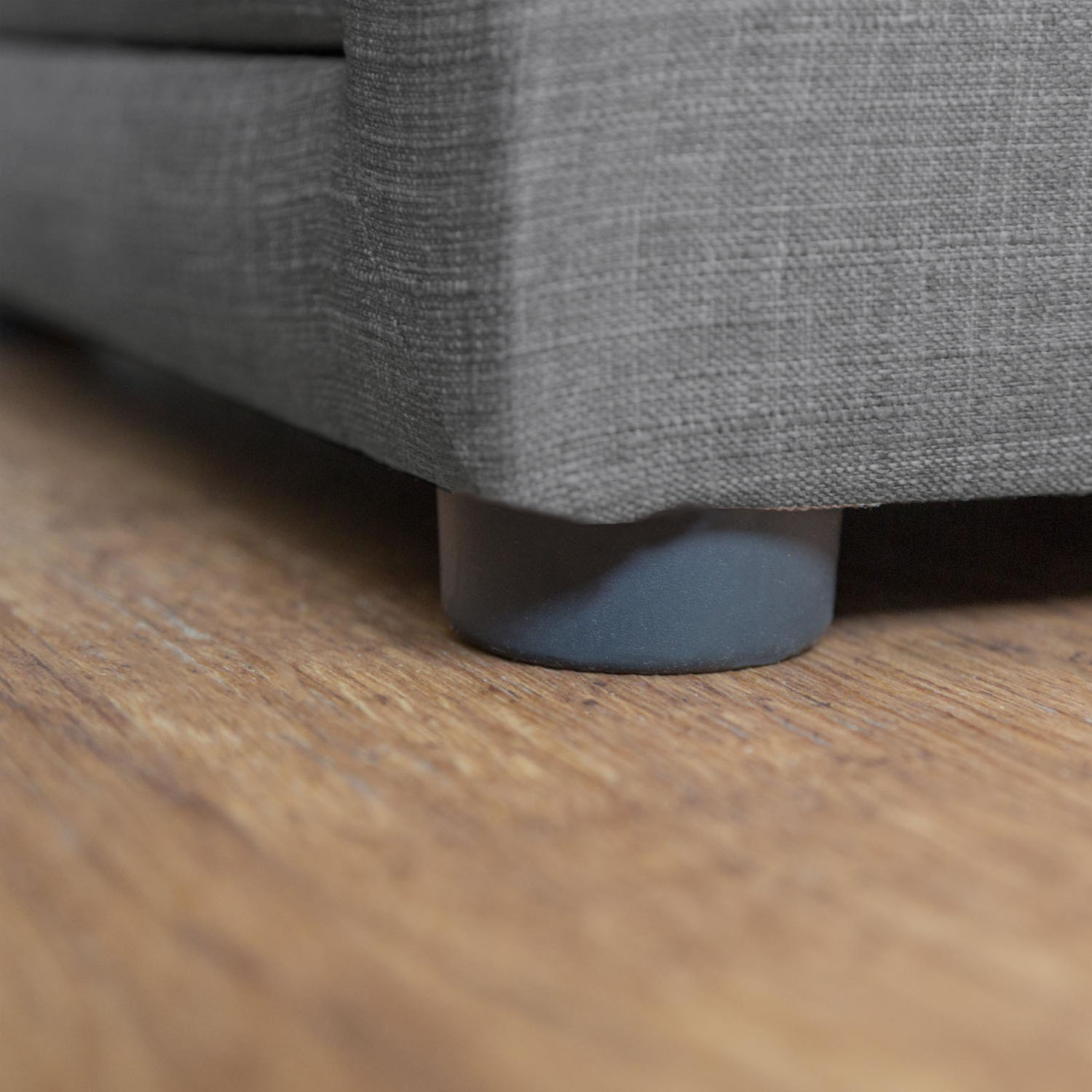 Bedside table nightstand bedroom night chest drawers side table grey fabric