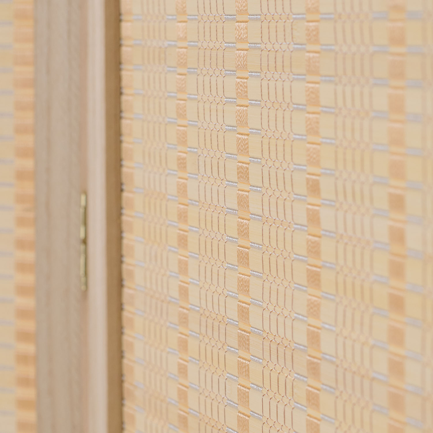 Paravent Natural Bamboo Slats | 3-panel | Wood | Shoji Room Divider | Partition Privacy Screen