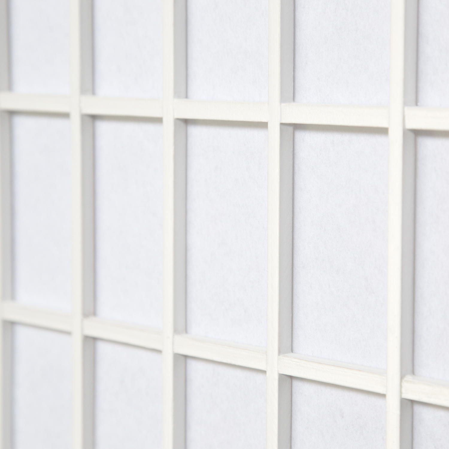 Paravent Raumteiler 3 4 5 6 teilig Trennwand Shoji Faltbar Weiß