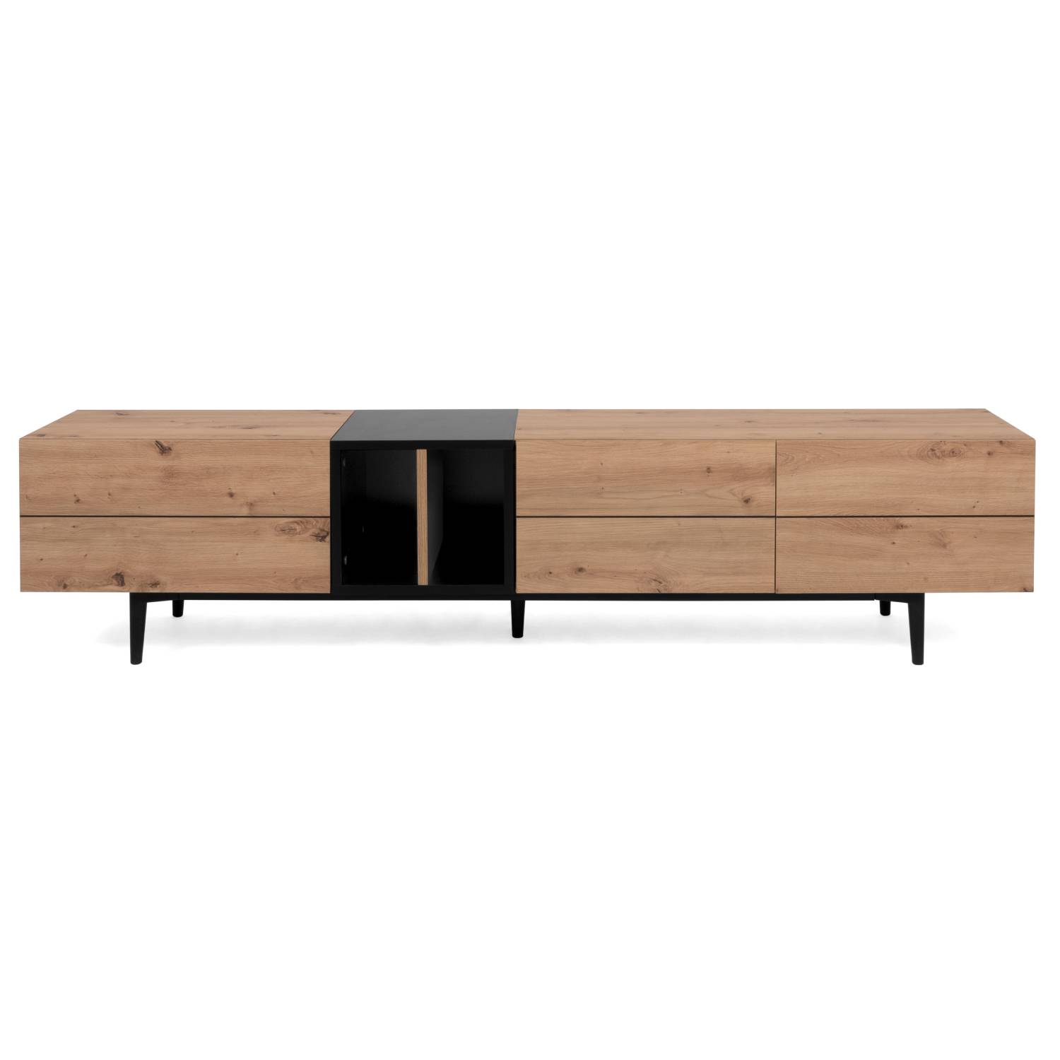 TV Board TV Cabinet TV Stand Sideboard Storage Wood Media Unit