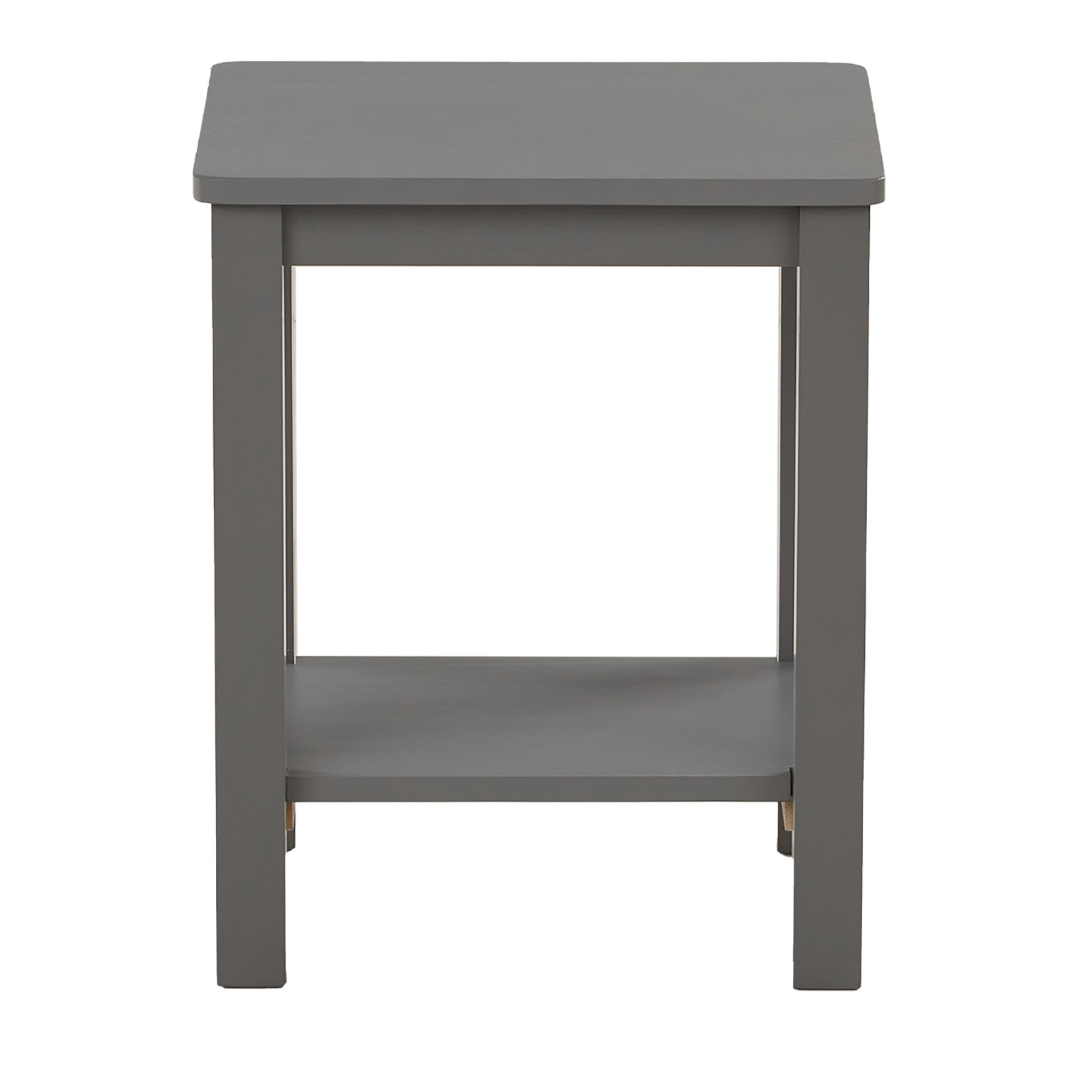 Bedside table grey Sofa Table Wooden Nightstand