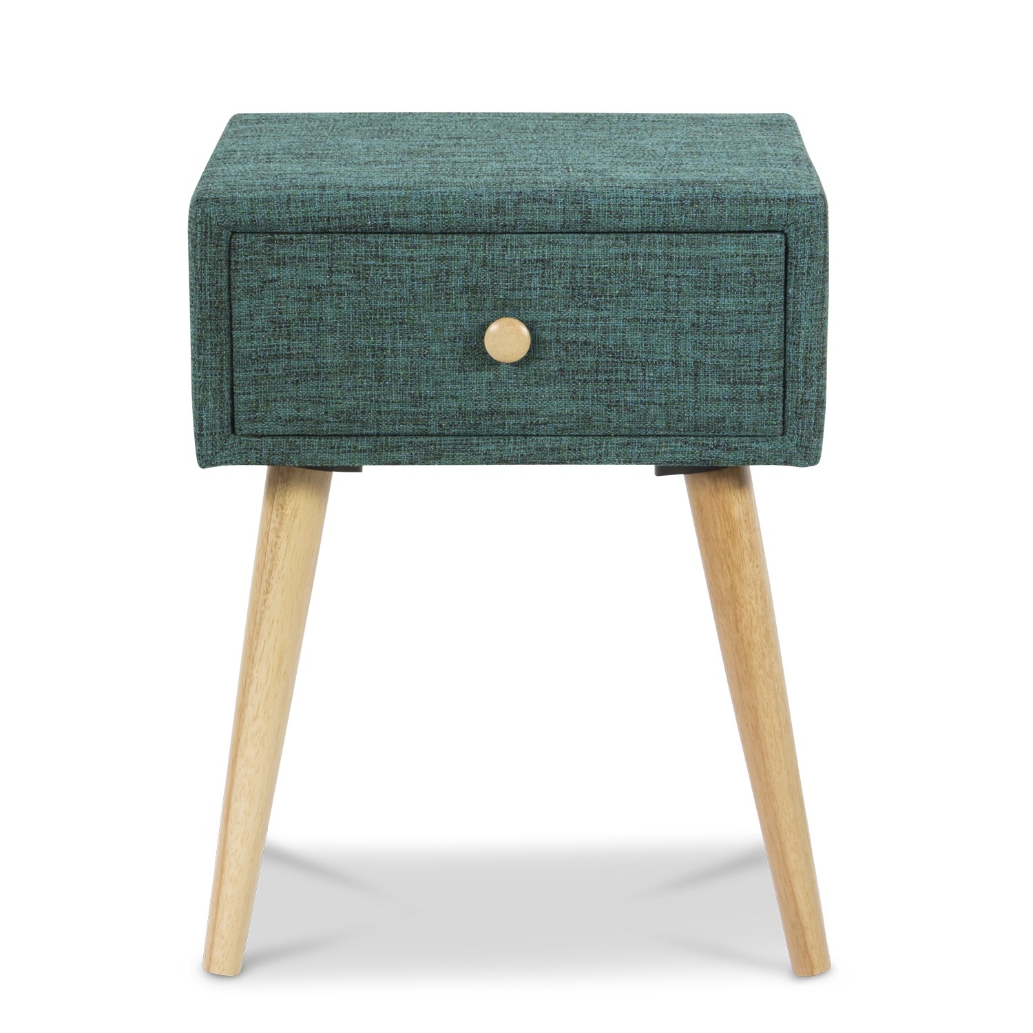 Bedside Table Nightstand Turquoise Bedroom Night Table Cupboard Drawer