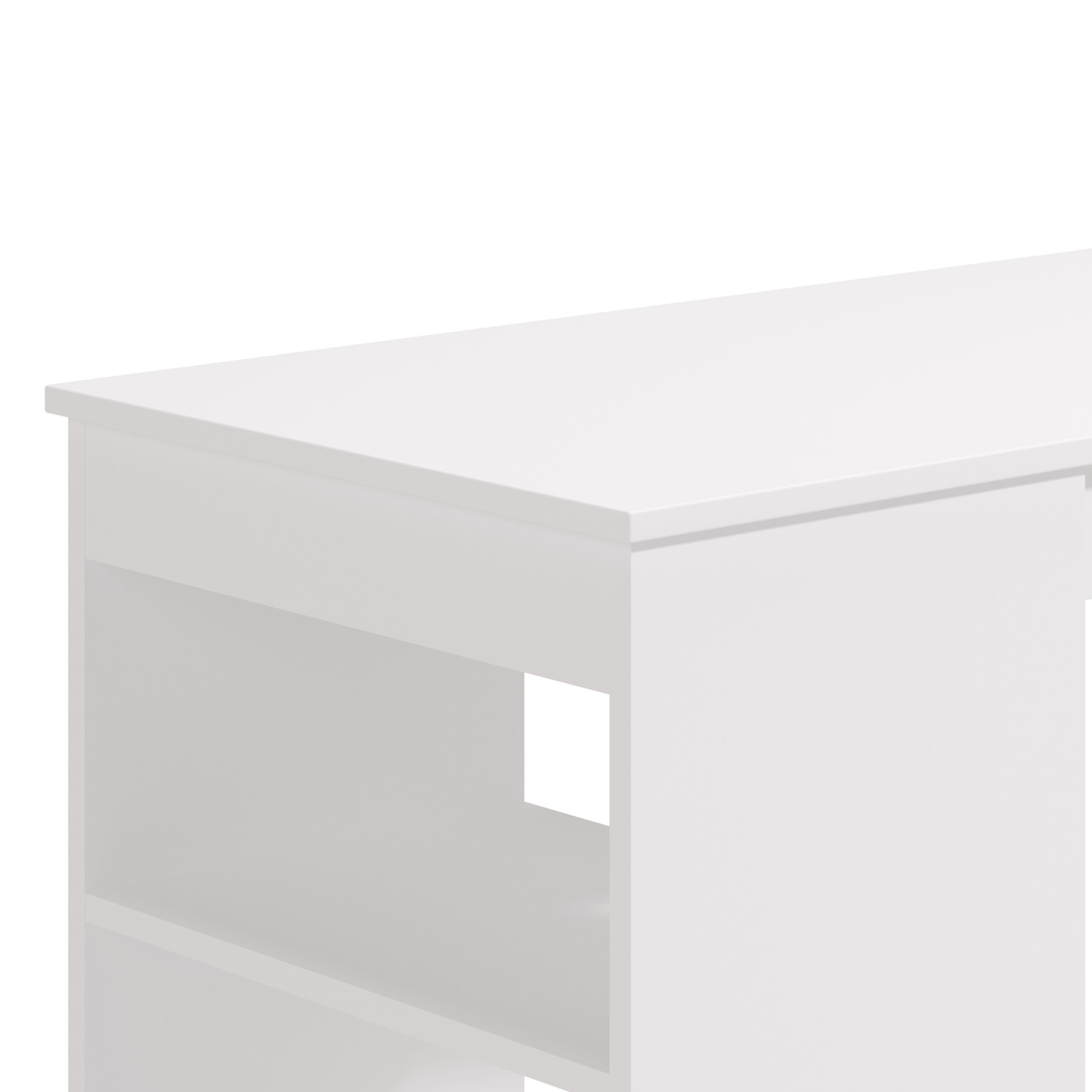 Bar table 120x50 cm White Bartop table Wood Kitchen Table Breakfast bar table High table Pub table Dining table