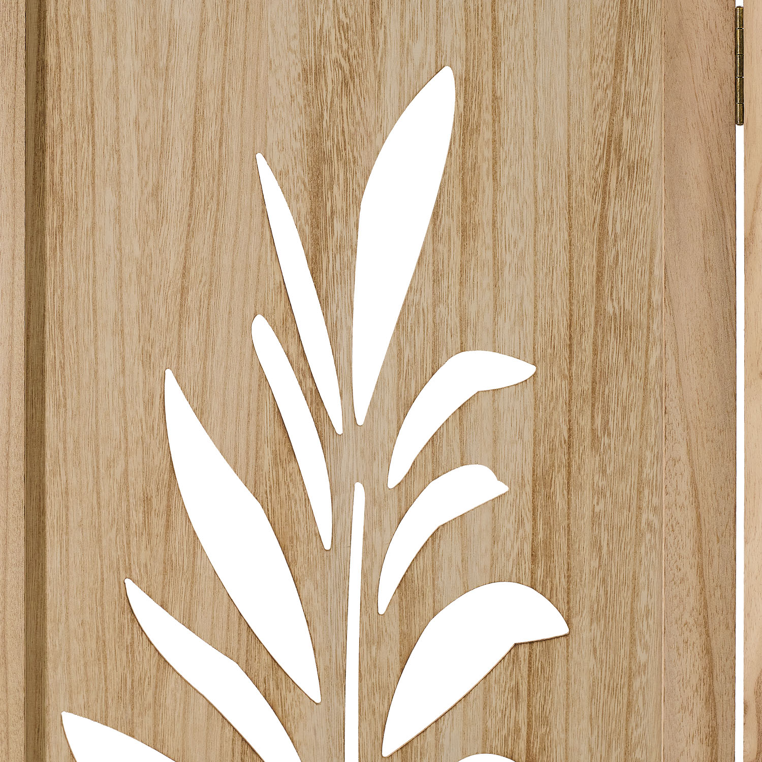 Paravent Natural Design | 3-panel | Wood | Decorative Room Divider | Partition Privacy Screen