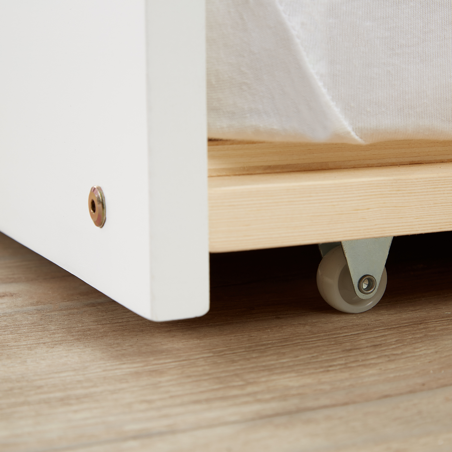 Wooden Bed 90x200 cm White | Pull-out | Bunk Bed | With Mattress | Pull-out Bed, Duo Bed, Functional Bed