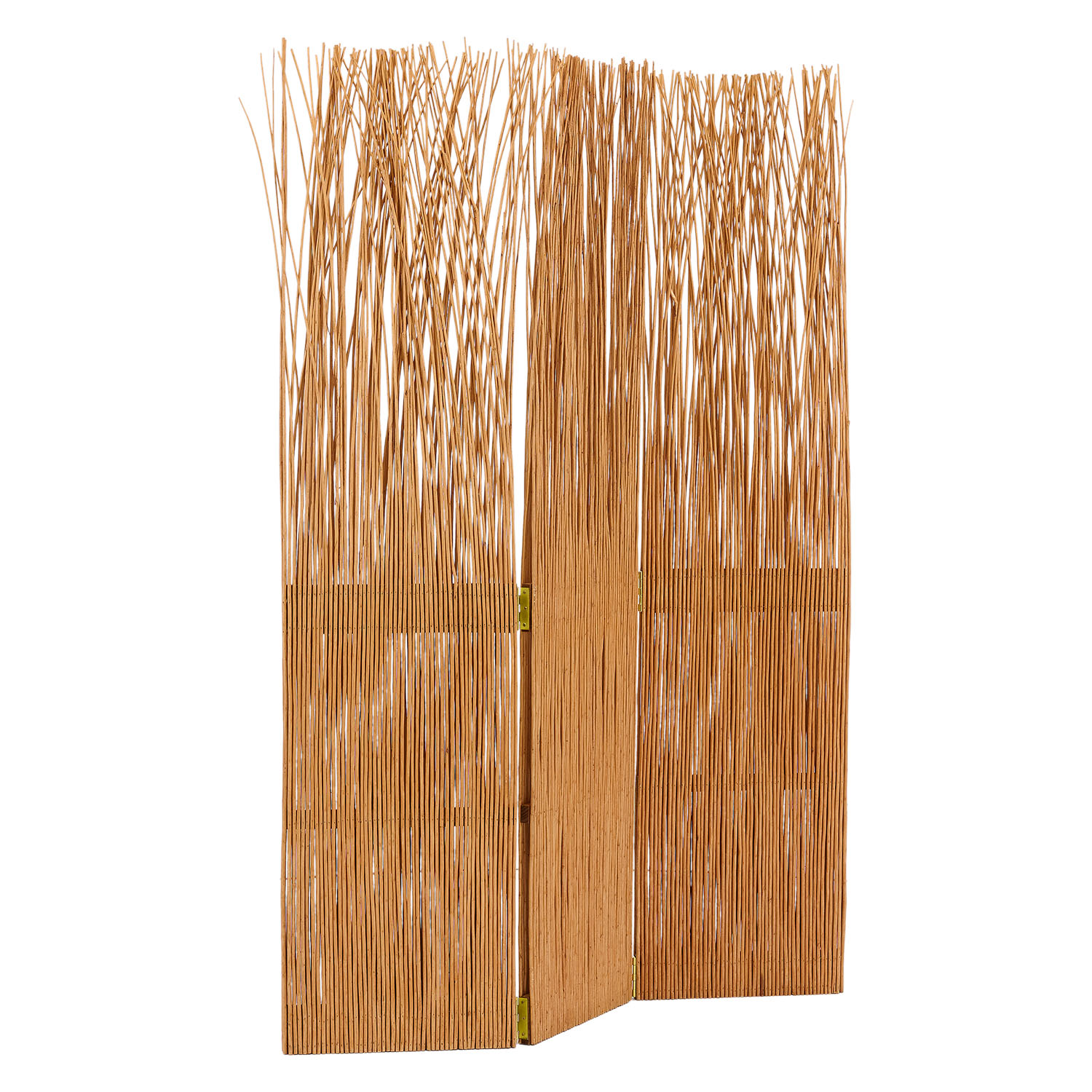 Paravent Willow Natural | 3-panel | Room Divider Partition Privacy Screen
