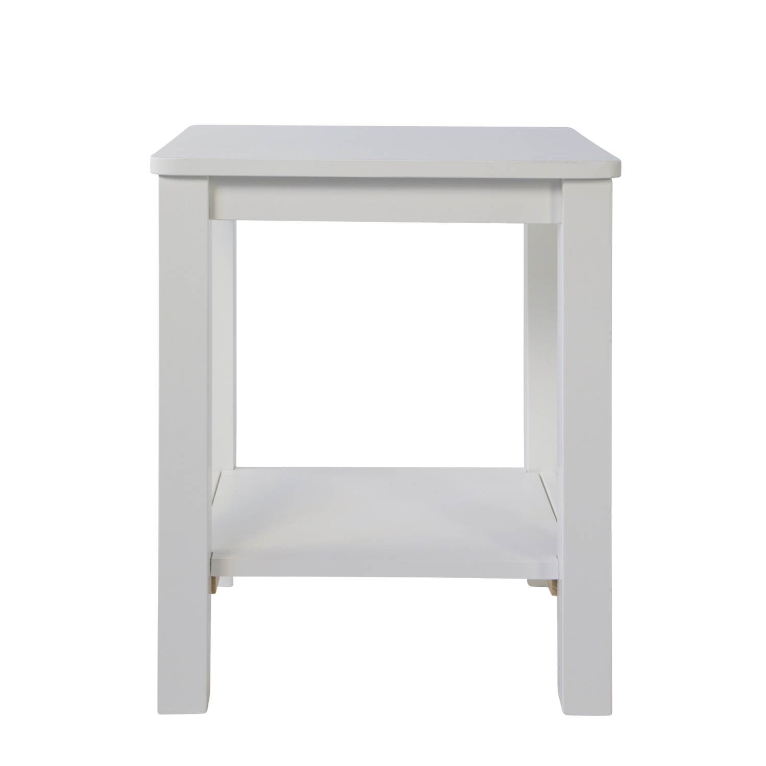 Table de chevet en bois table de blanc canapé table