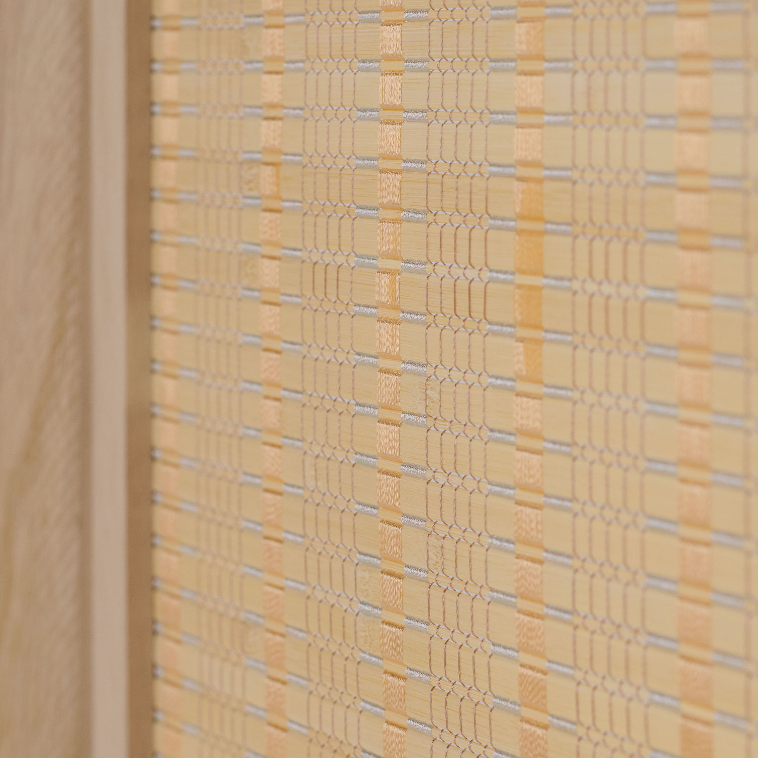 Paravent Natural Bamboo Slats | 3-panel | Wood | Room Divider Partition Privacy Screen