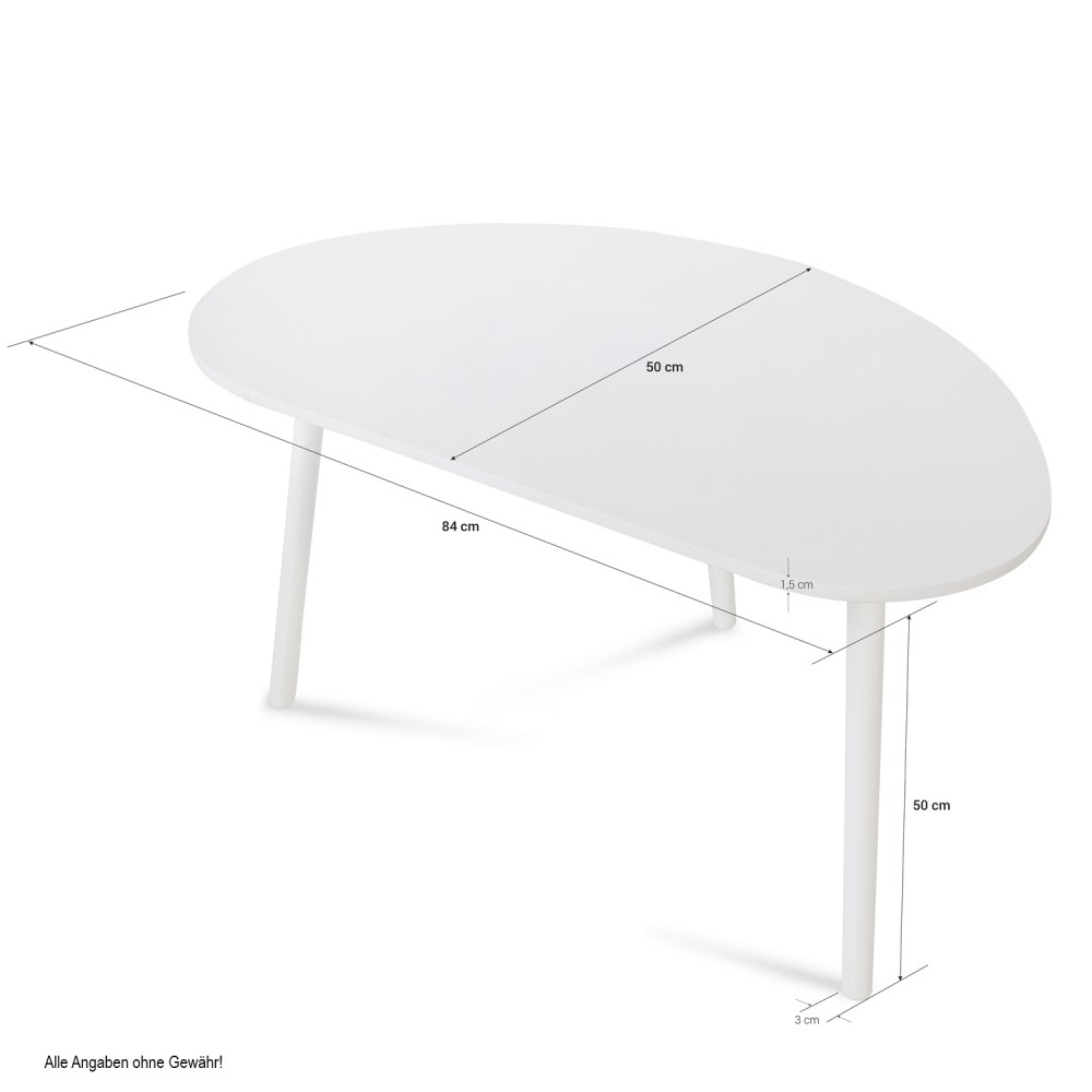 Side Table Occasional Table Coffee Table Natural Wooden Table Kidney Table Wood