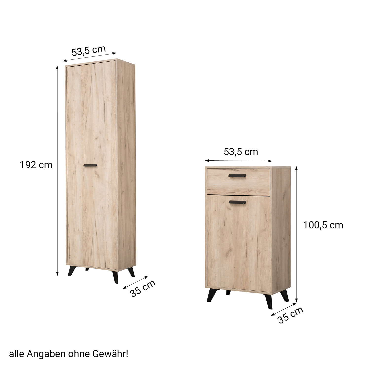 Wardrobe Hallway Furniture Set Hall Unit Hallway Wardrobe Grey Oak Wood 5 Piece Hallway Set