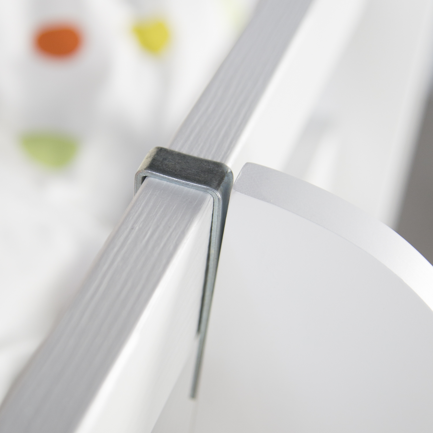 Hanging Shelf Bunk Bed Bookshelf Suspended Rack White Wood 1 Shelf