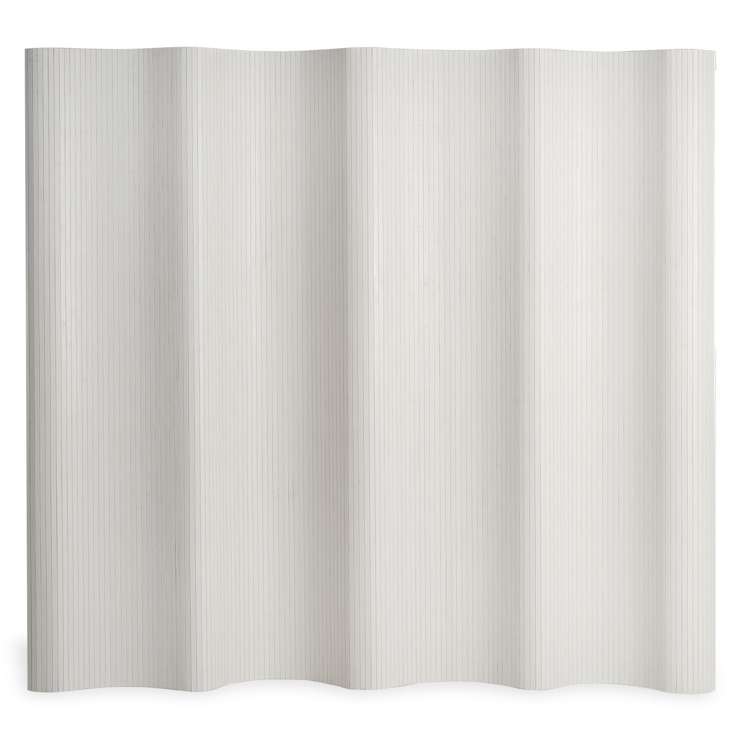 Paravent Séparation de pièce Cloison en bambou 200 x 250 cm Protection visuelle mur espagnol blanc