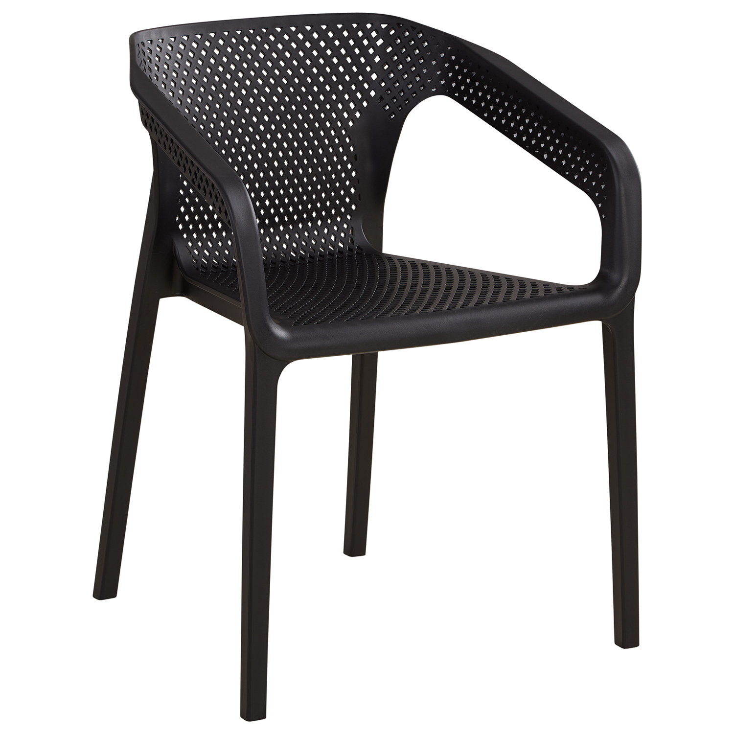Garden furniture set Garden table and 2 chairs Bistro set Black Outdoor table and chairs Lounge chair Patio set