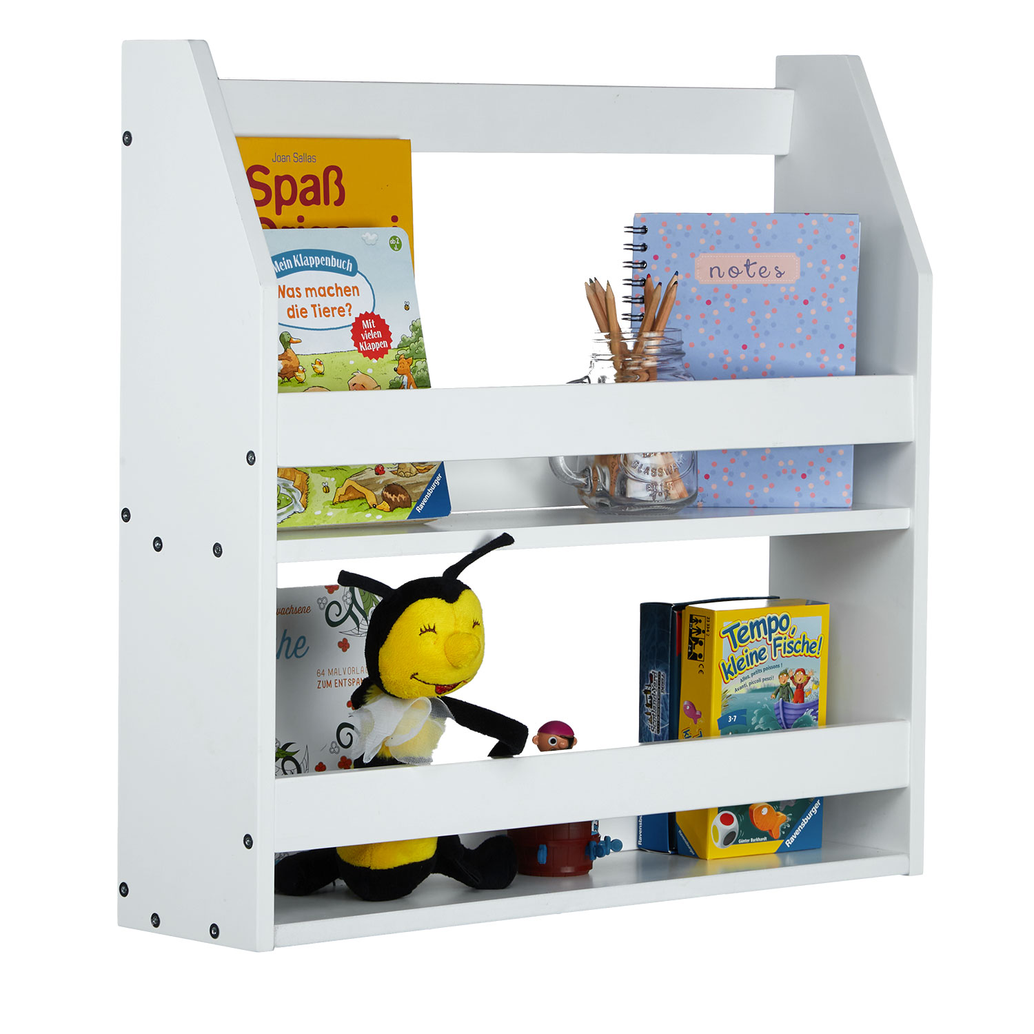 Shelf Wall Shelf Hanging Shelf Bookcase Wood Shelf White
