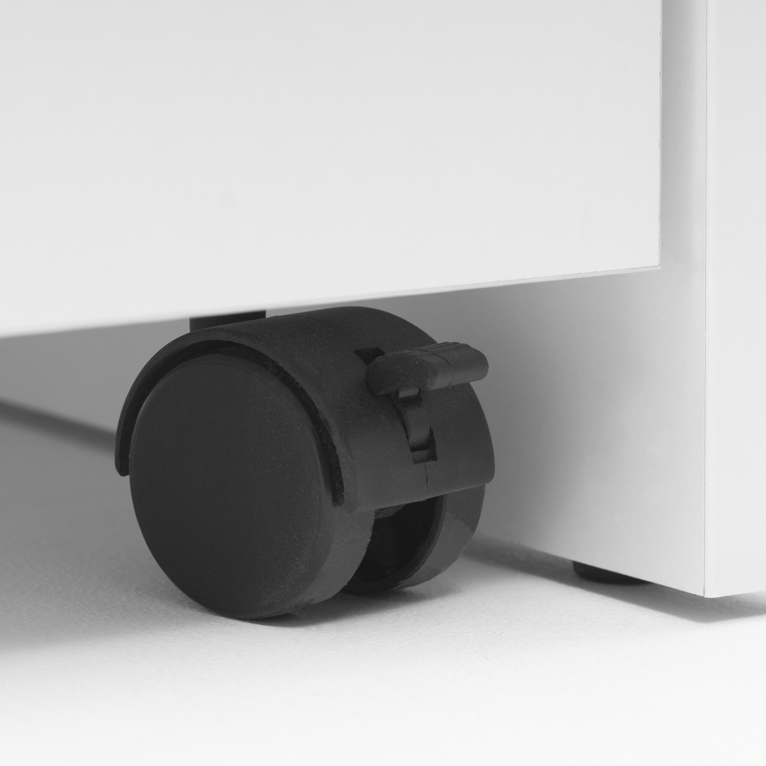 Desk White Mobile pedestal Office table Computer table